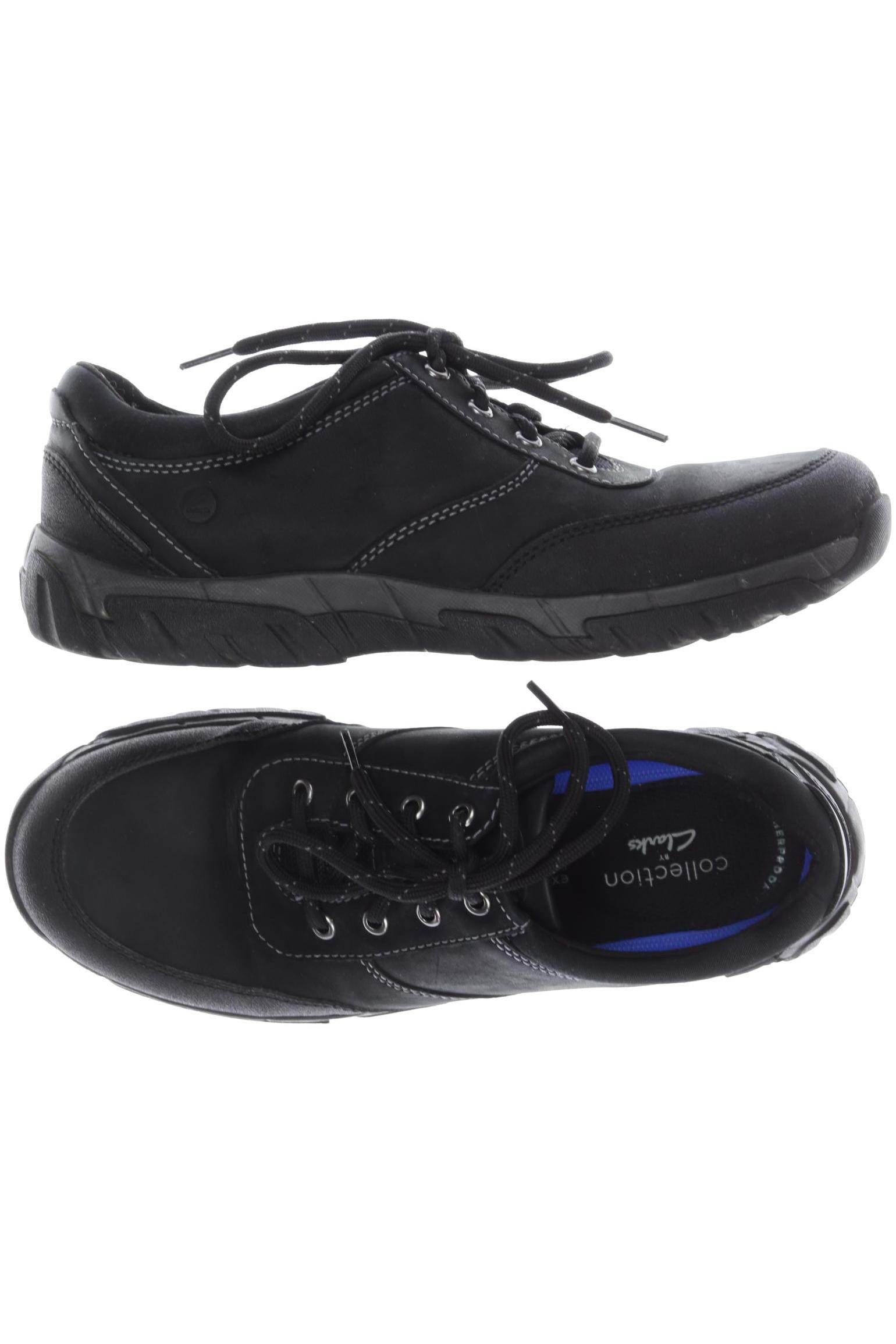 

Clarks Herren Halbschuh, schwarz, Gr. 41.5