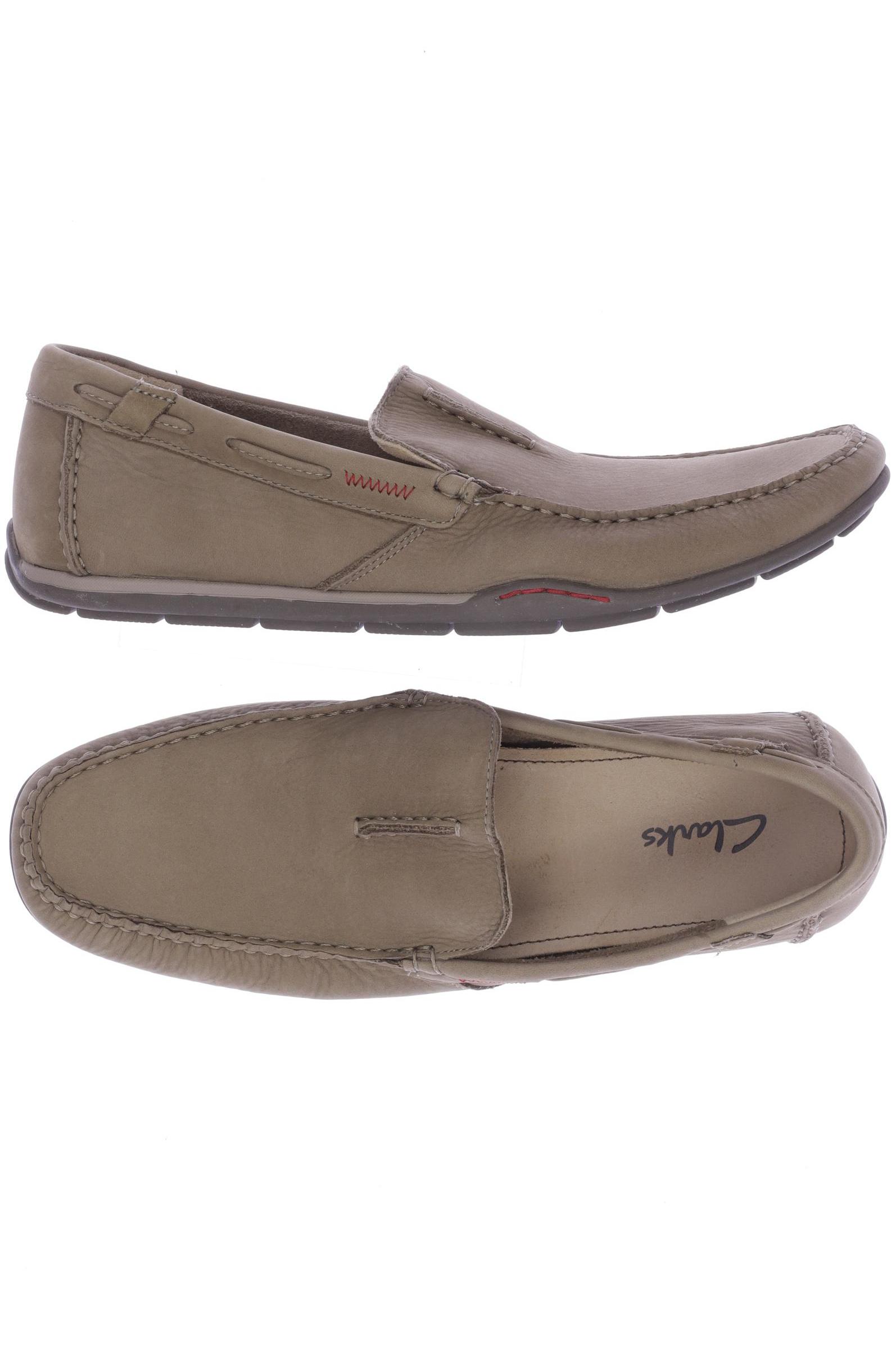 

Clarks Herren Halbschuh, beige, Gr. 10.5