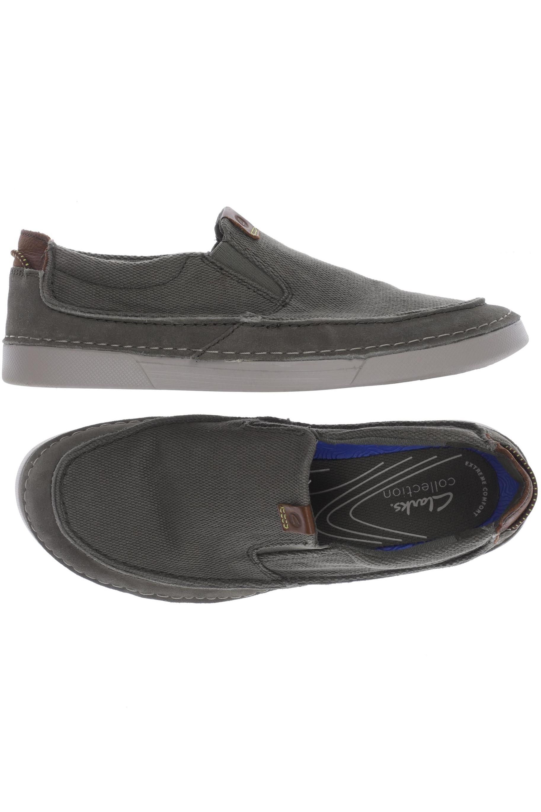 

Clarks Herren Halbschuh, grün, Gr. 43