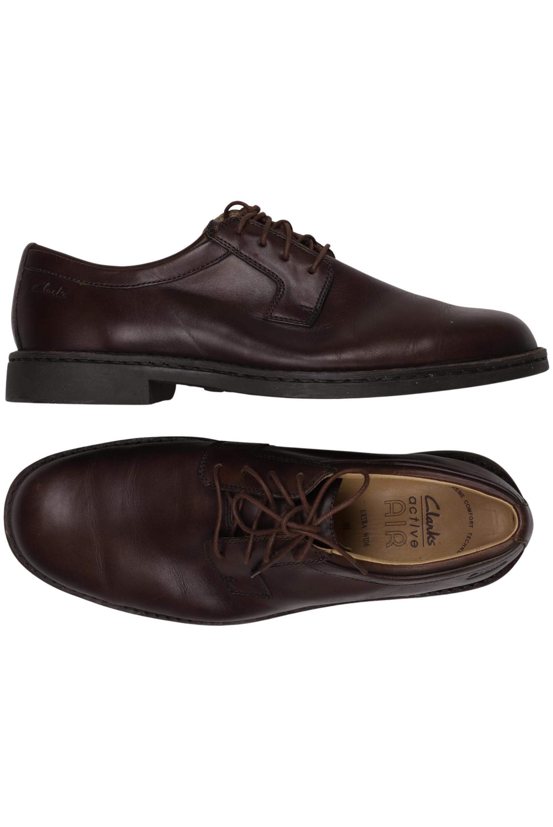

Clarks Herren Halbschuh, braun, Gr. 8