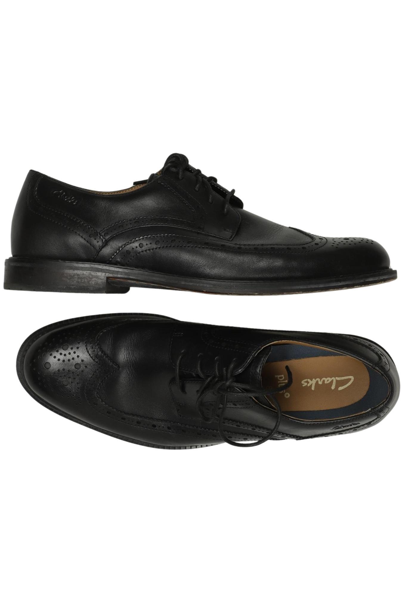 

Clarks Herren Halbschuh, schwarz, Gr. 8