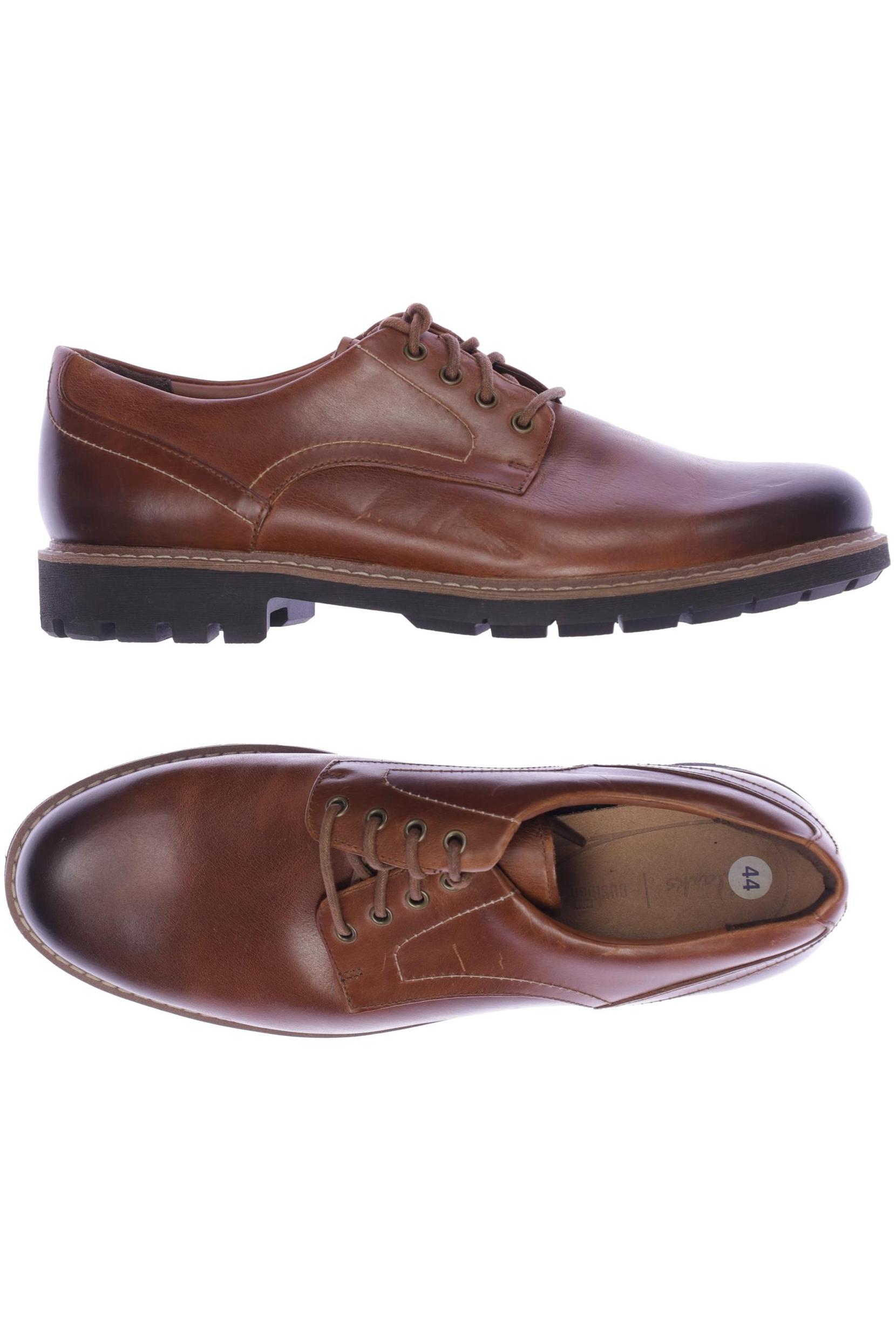 

Clarks Herren Halbschuh, braun, Gr. 44