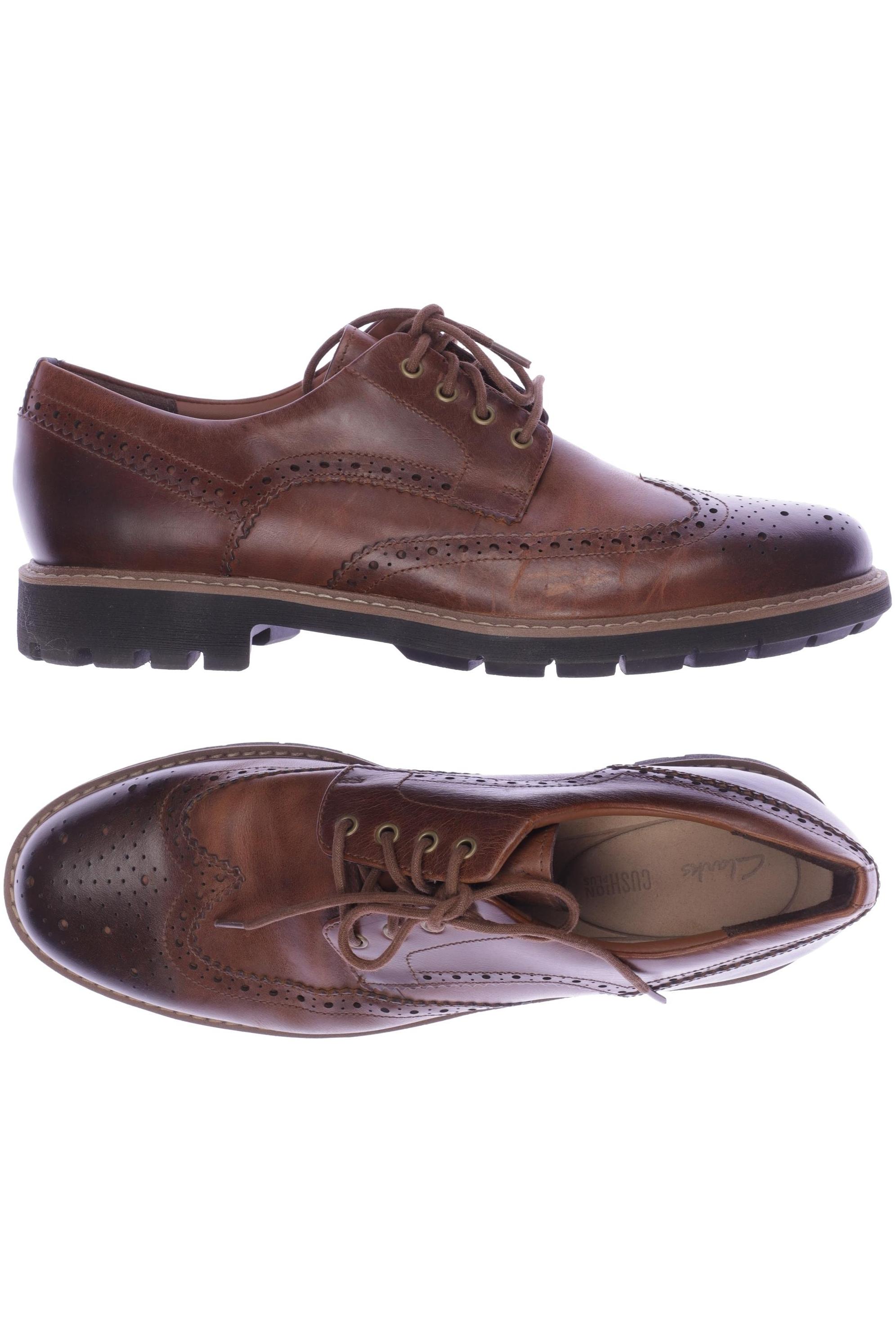 

Clarks Herren Halbschuh, braun, Gr. 45