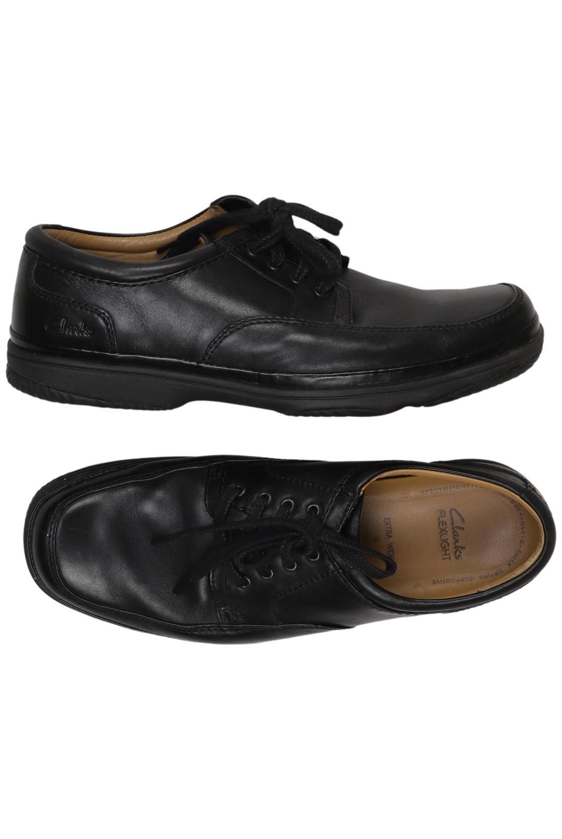 

Clarks Herren Halbschuh, schwarz, Gr. 9