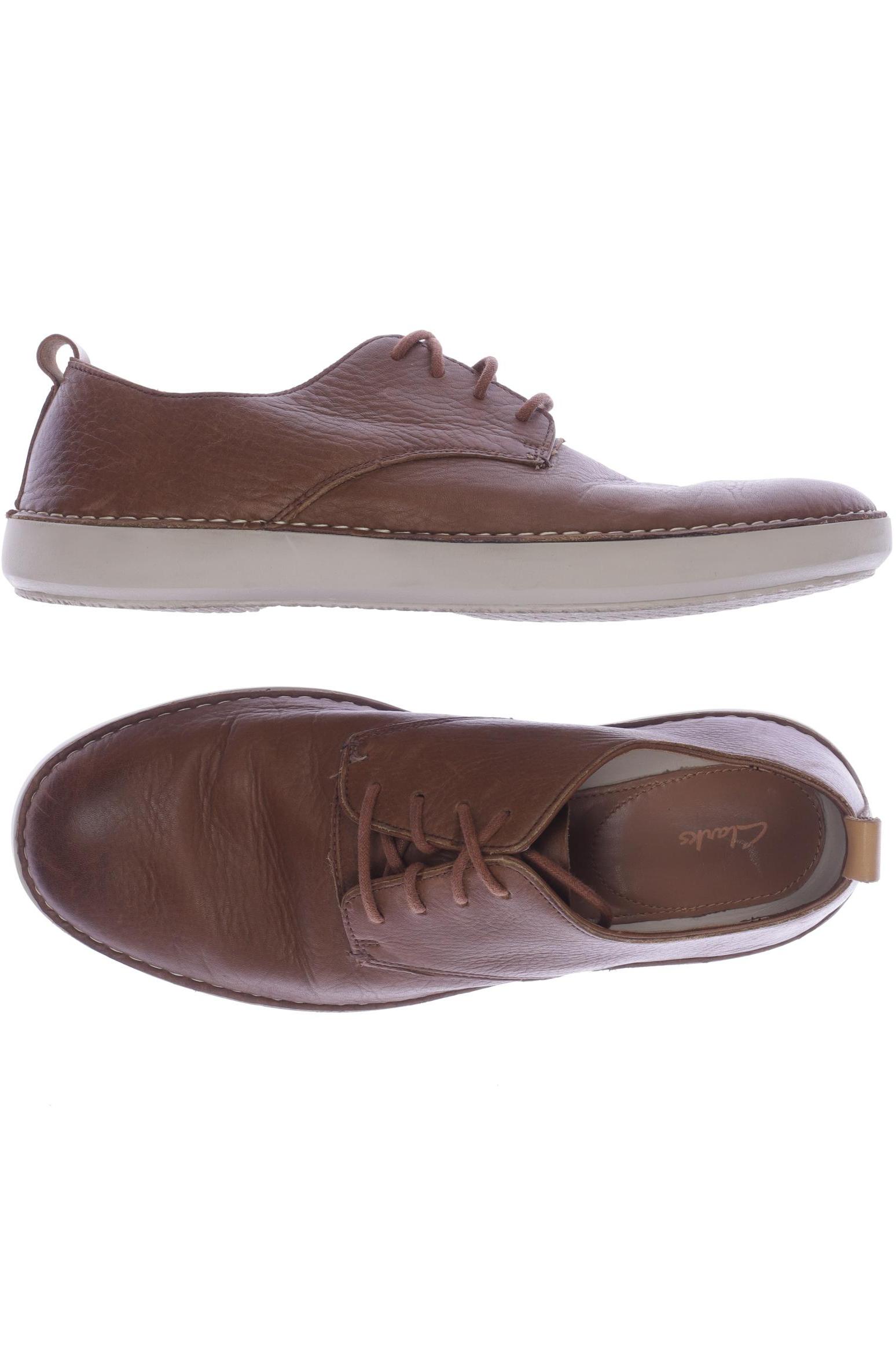 

Clarks Herren Halbschuh, braun, Gr. 42.5