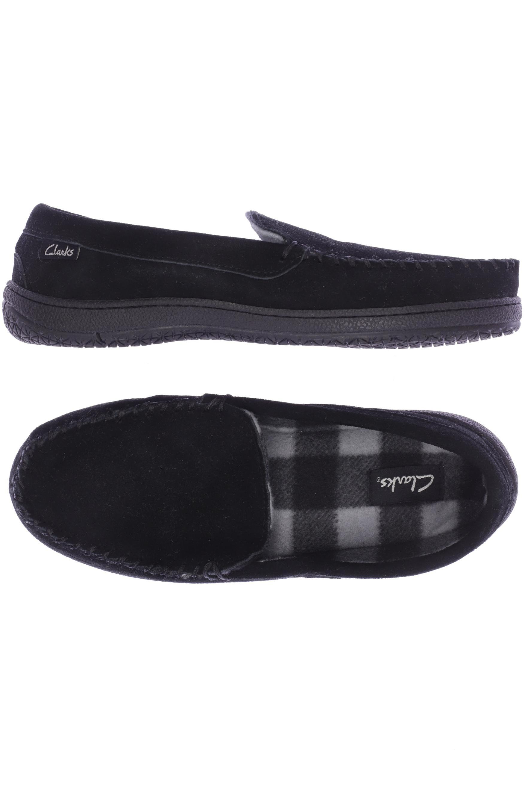 

Clarks Herren Halbschuh, schwarz, Gr. 10
