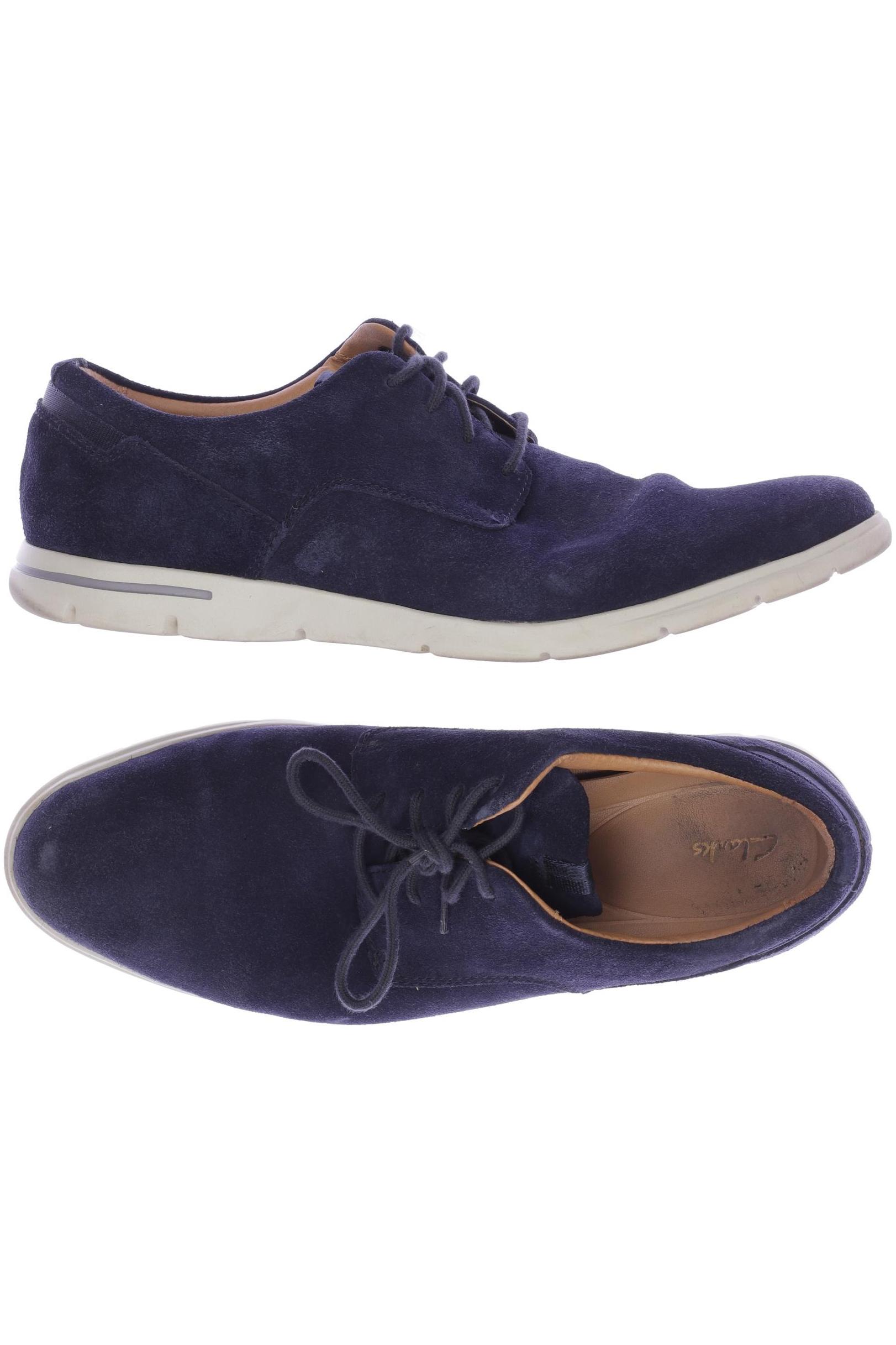 

Clarks Herren Halbschuh, marineblau, Gr. 44