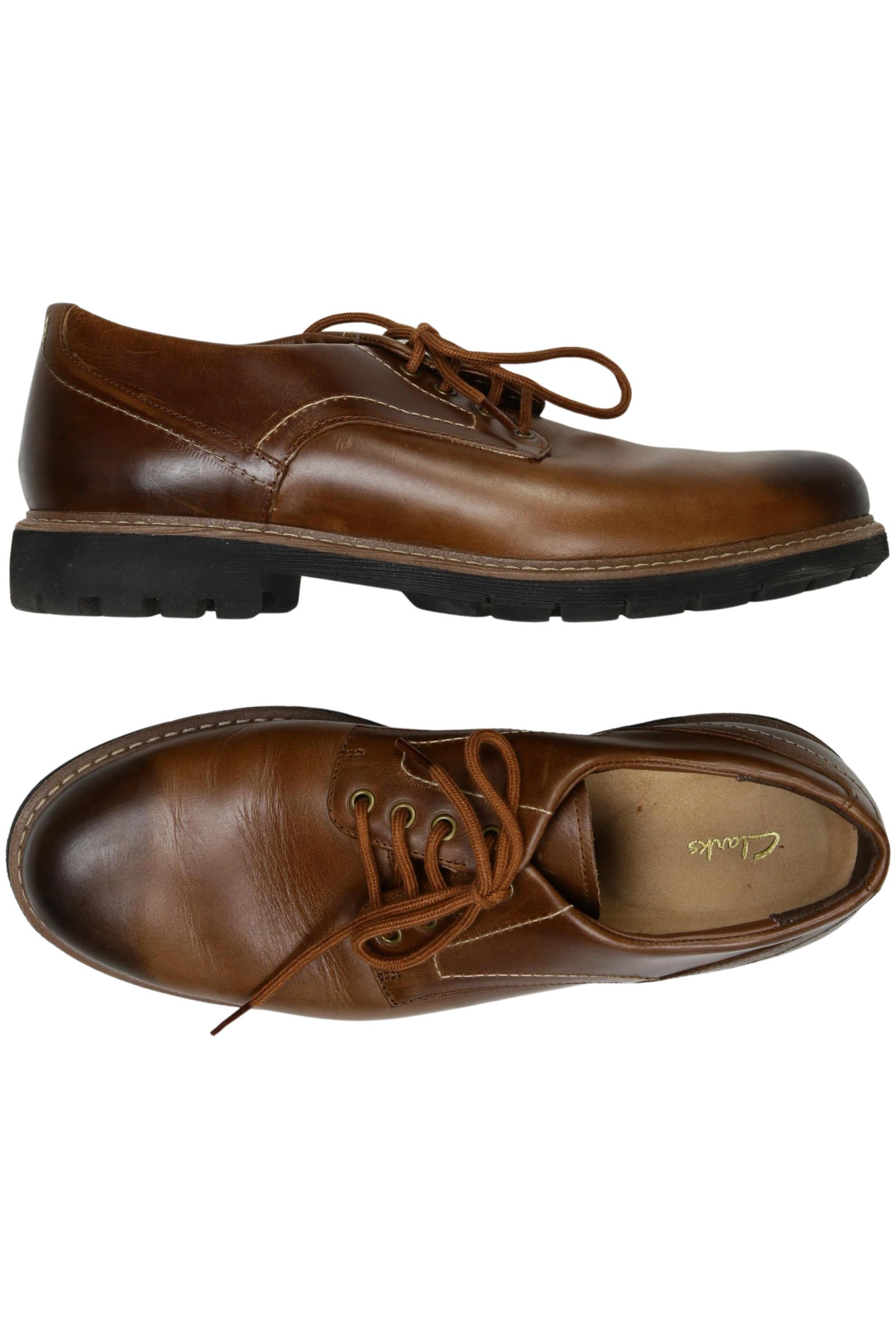 

Clarks Herren Halbschuh, braun, Gr. 43