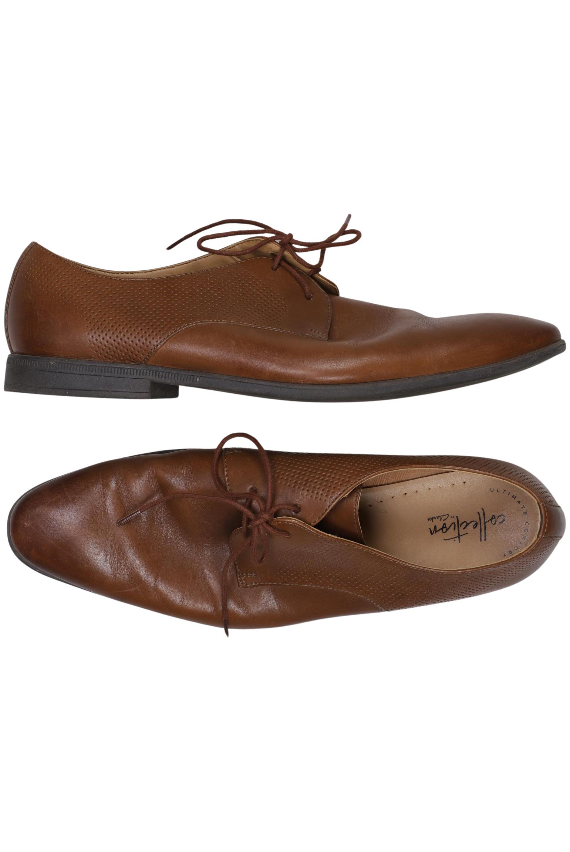 

Clarks Herren Halbschuh, braun, Gr. 44.5