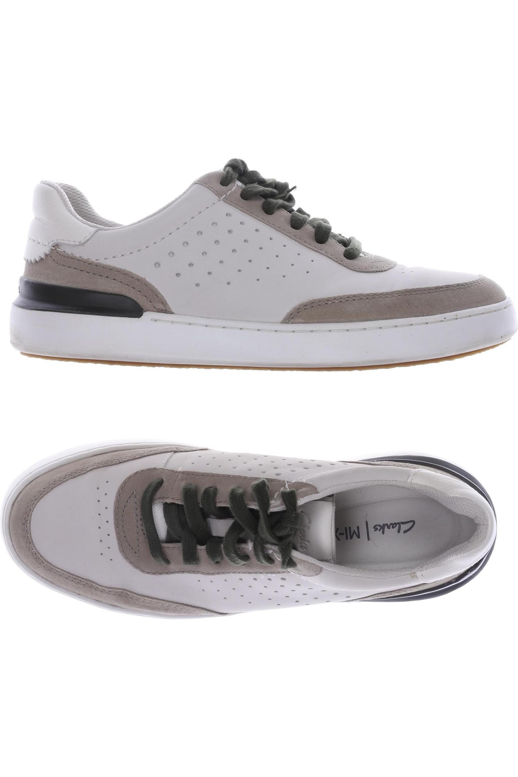 

Clarks Herren Sneakers, cremeweiß