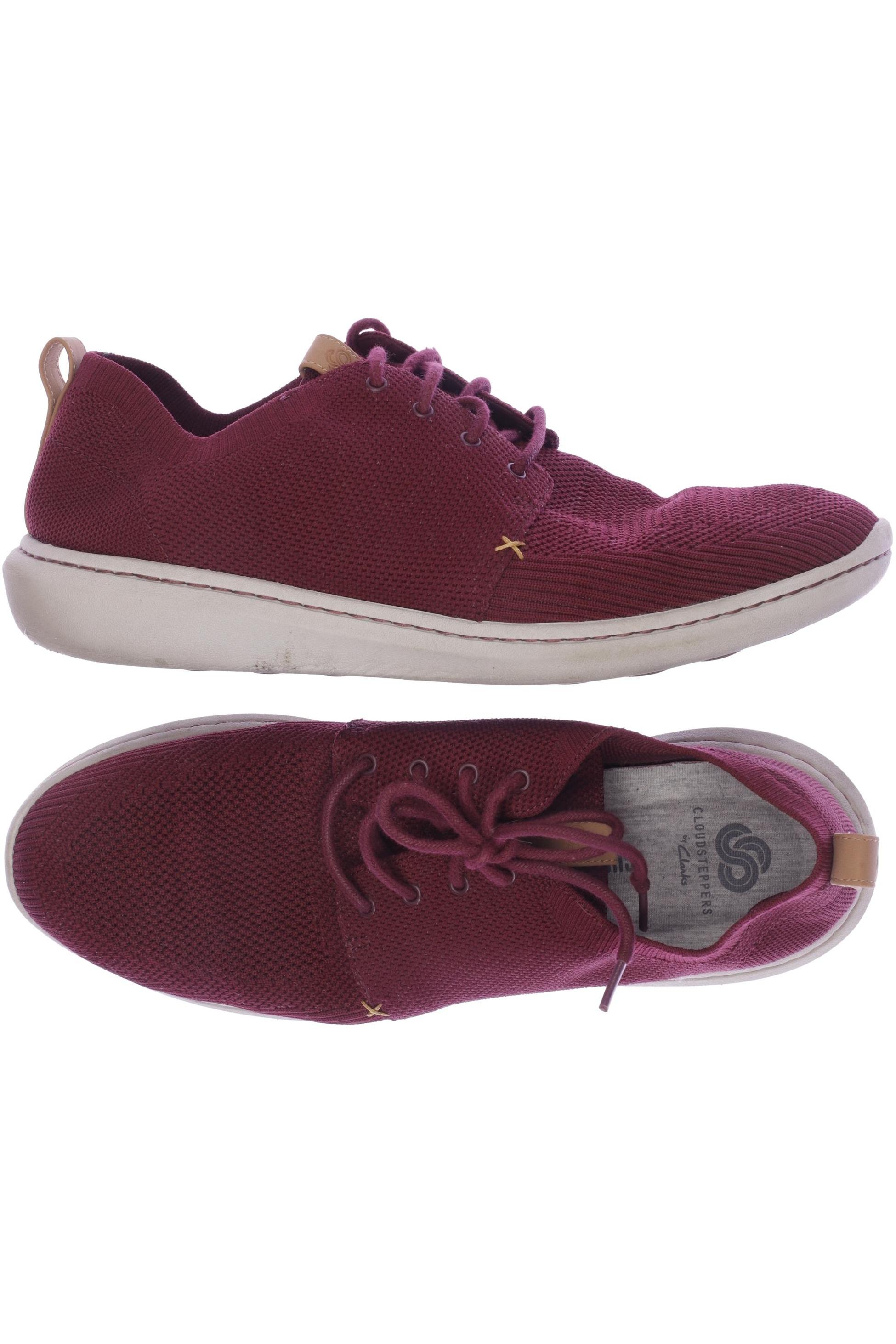 

Clarks Herren Sneakers, bordeaux, Gr. 45