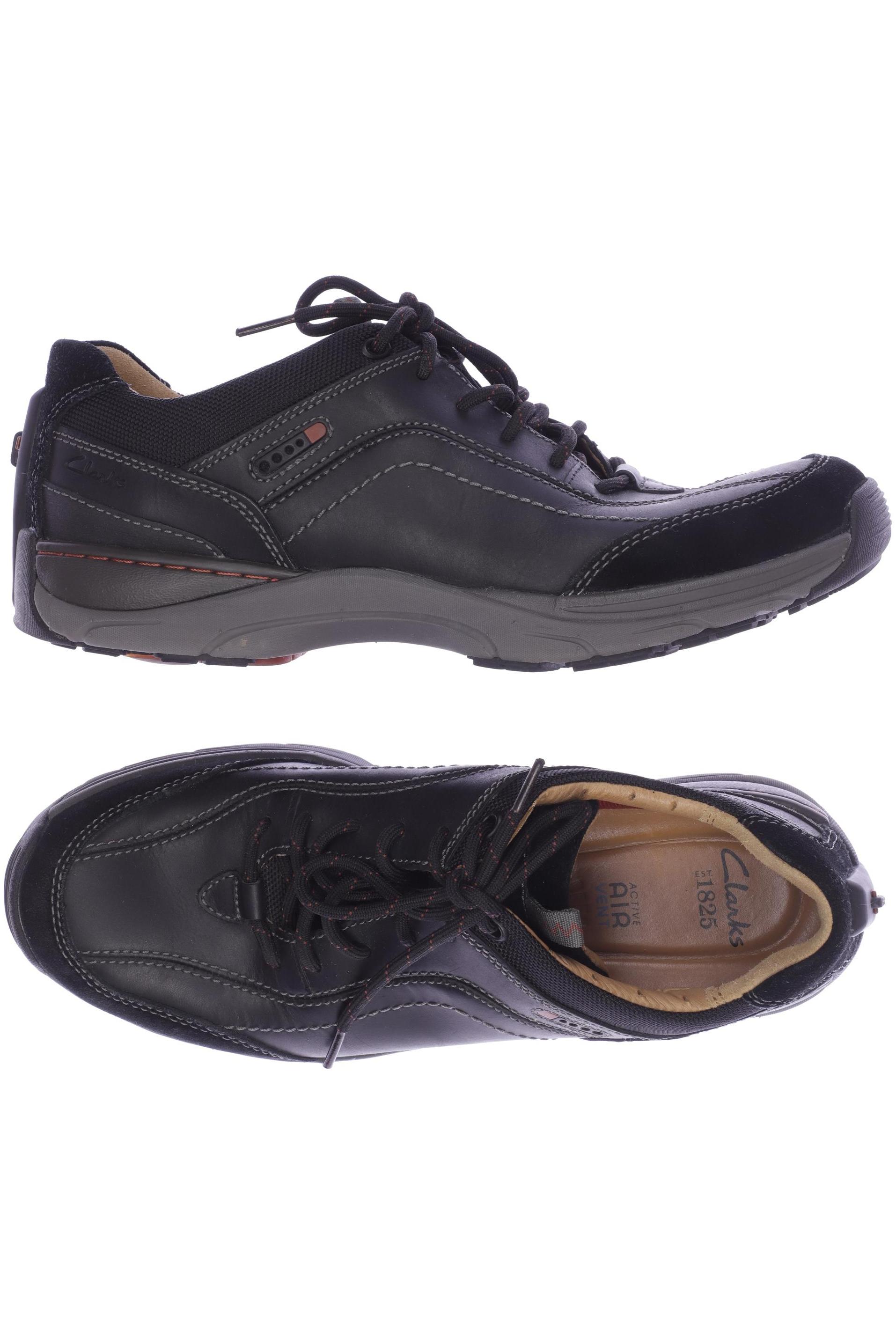 

Clarks Herren Sneakers, schwarz, Gr. 9