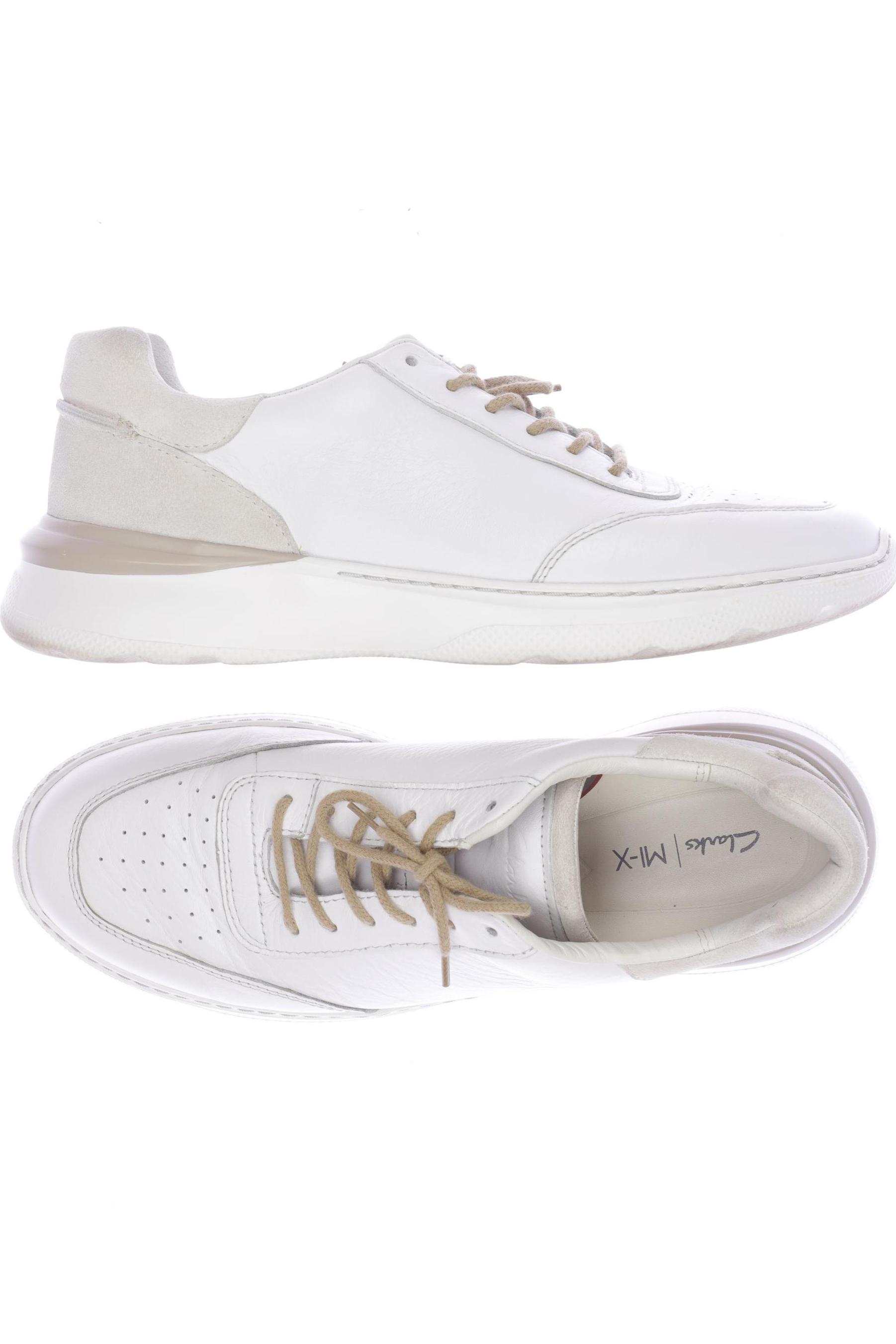 

Clarks Herren Sneakers, weiß, Gr. 42