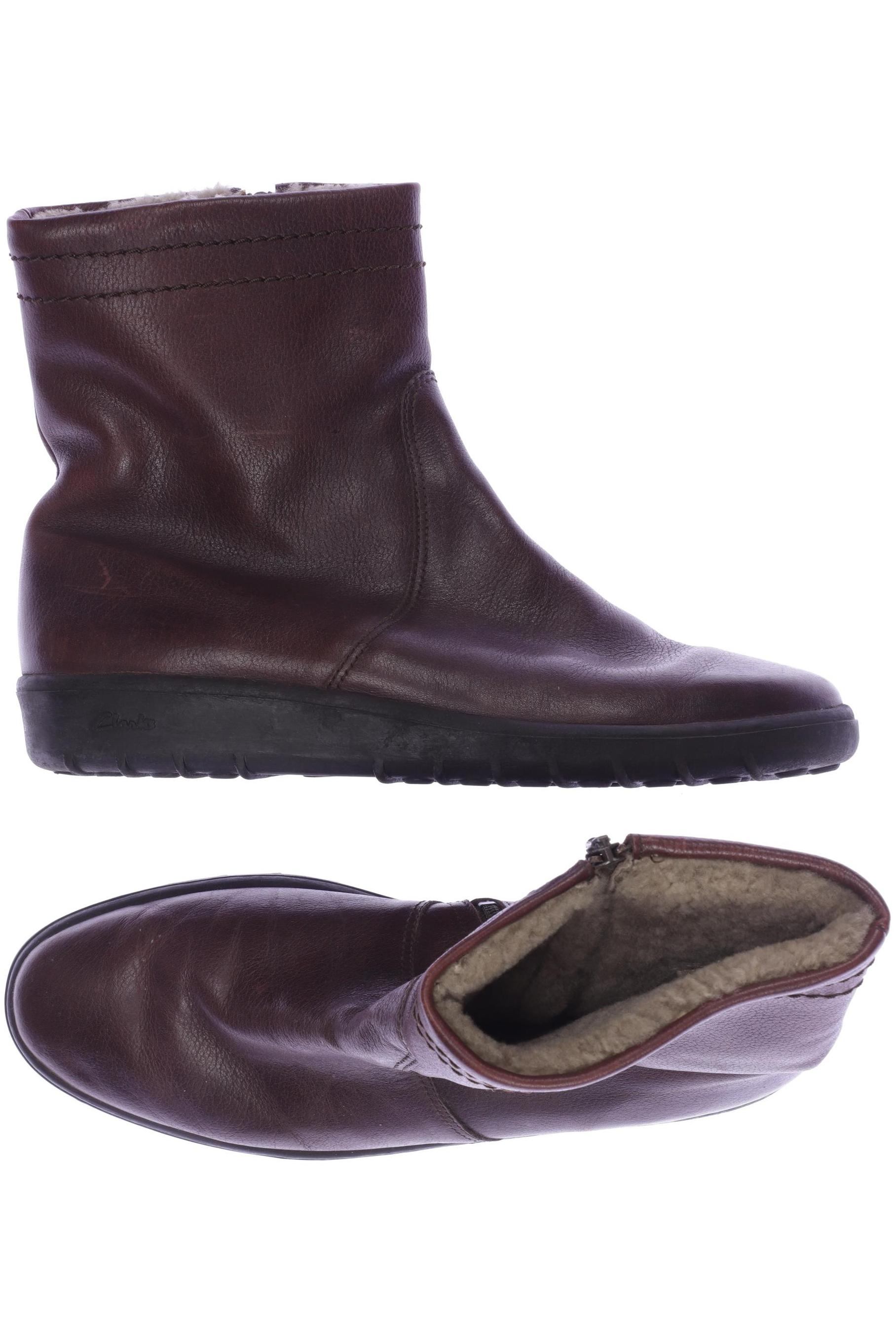 

Clarks Herren Stiefel, bordeaux, Gr. 11.5