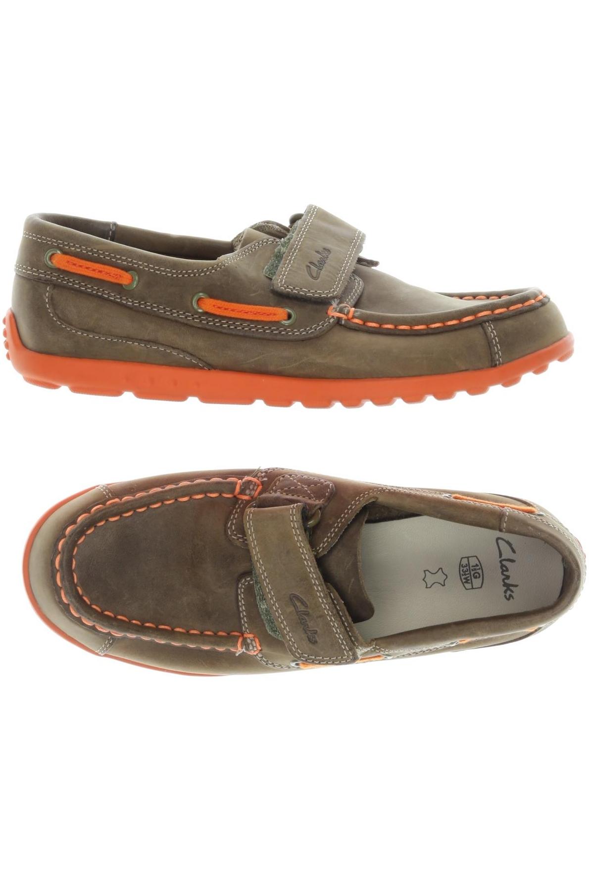 

Clarks Herren Kinderschuhe, beige, Gr. 34