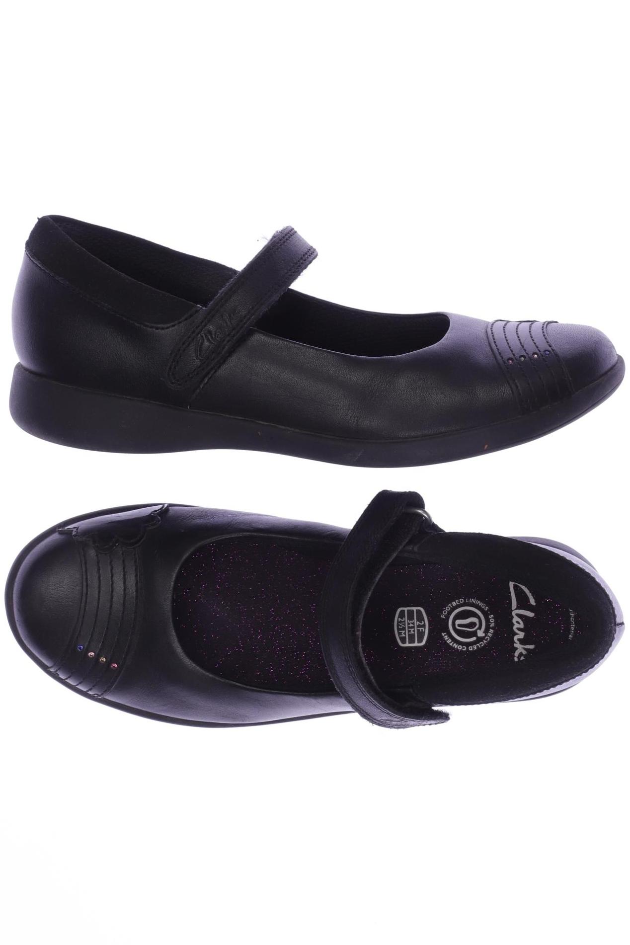 

Clarks Damen Kinderschuhe, schwarz, Gr. 34