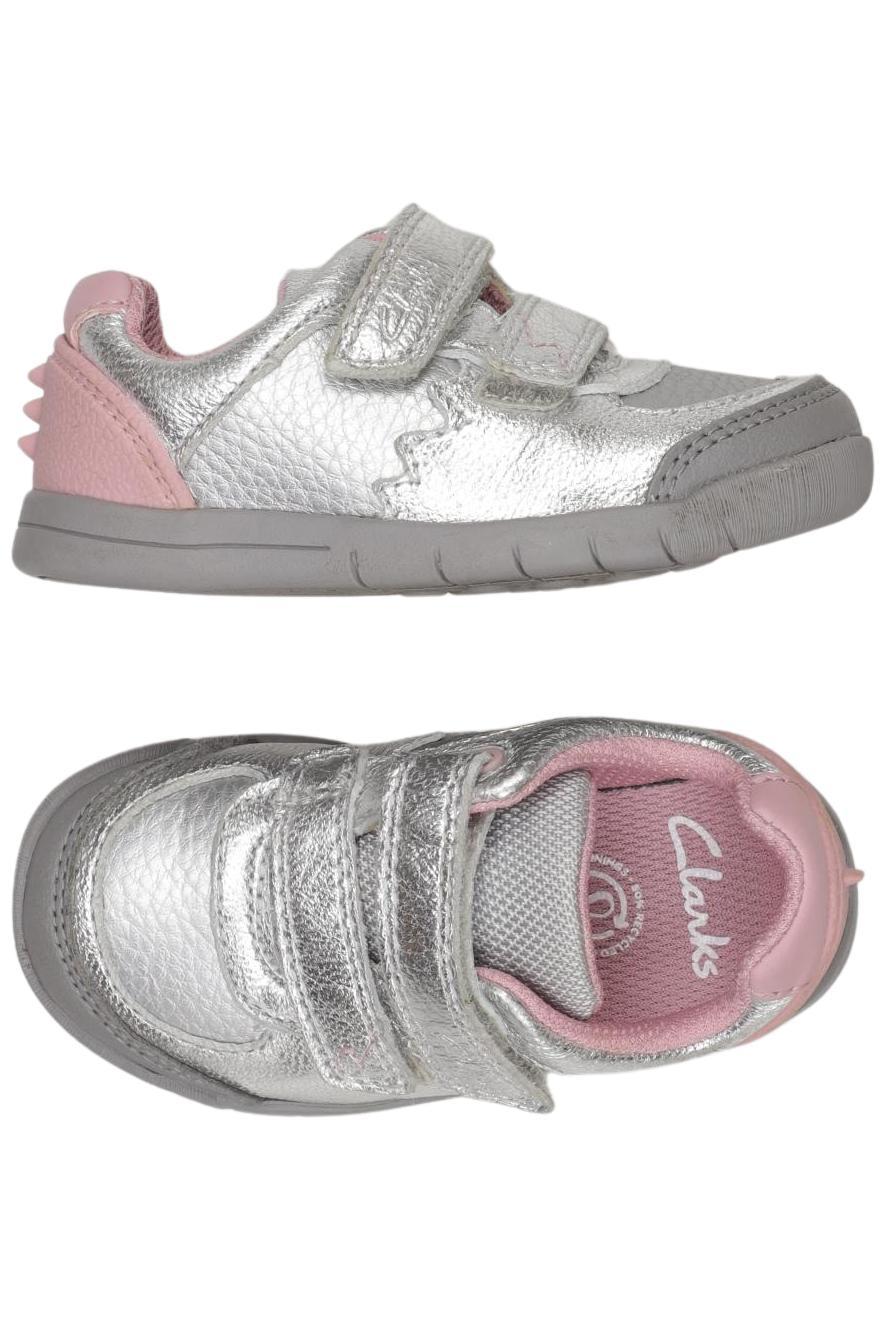 

Clarks Damen Kinderschuhe, silber, Gr. 20