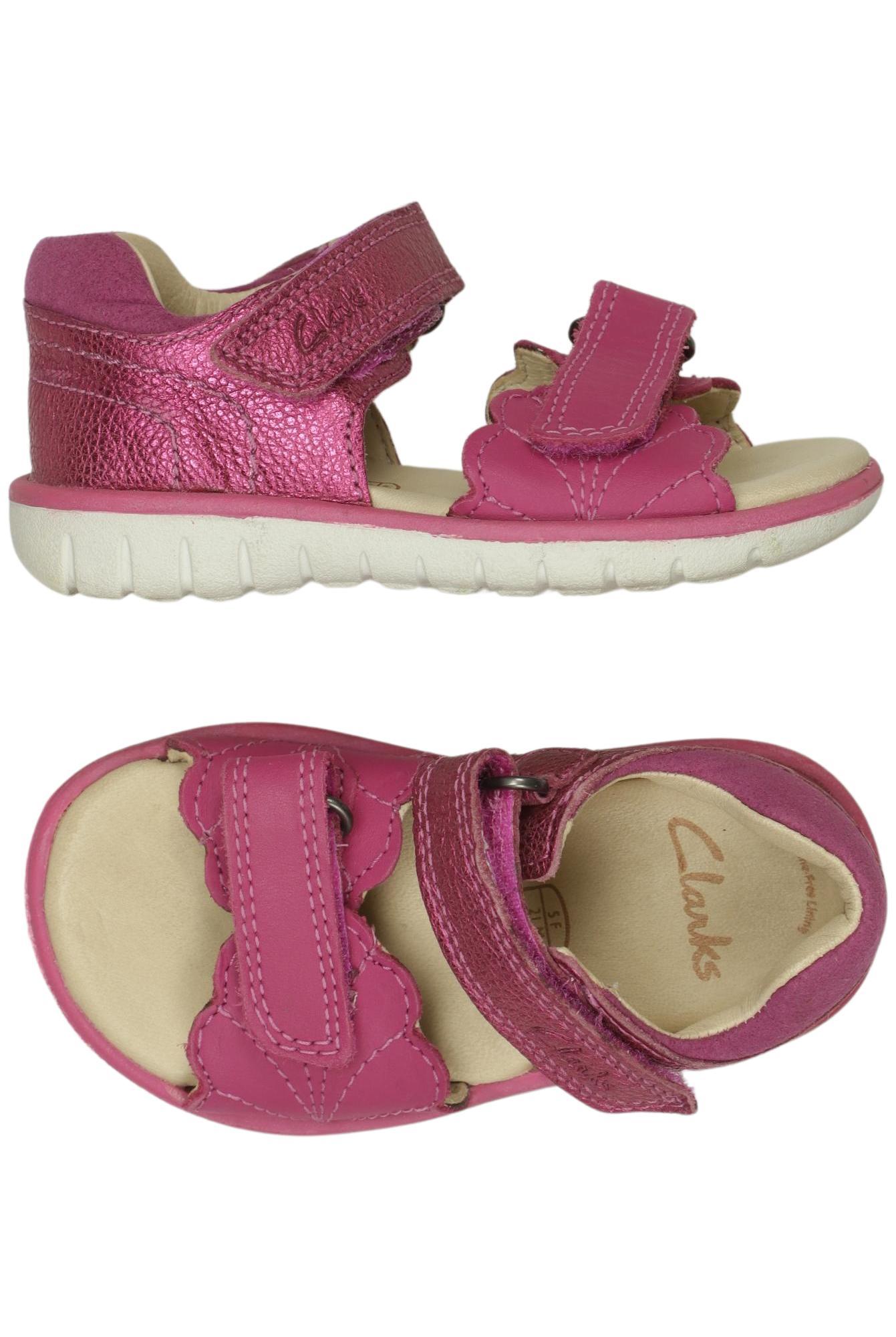 

Clarks Mädchen Kinderschuhe, pink, Gr. 21
