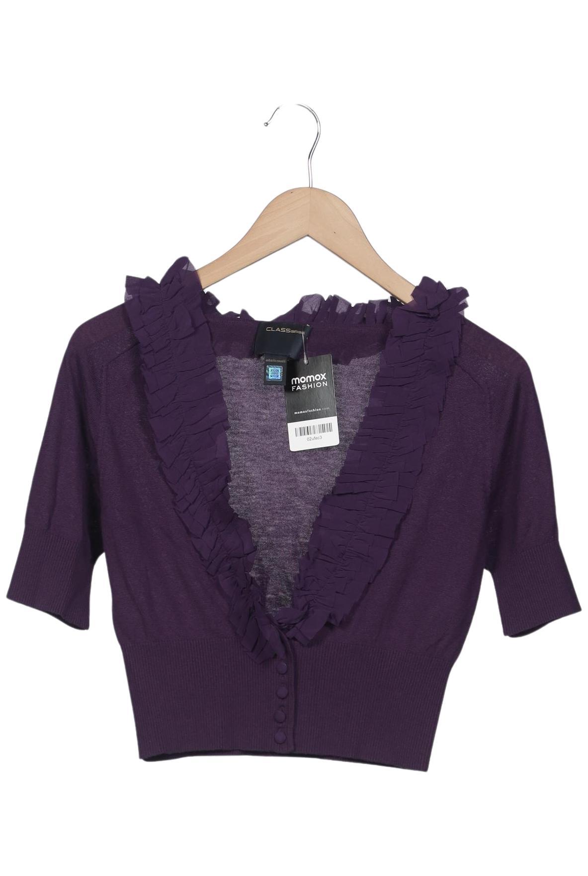 

Class Roberto Cavalli Damen Strickjacke, flieder, Gr. 38