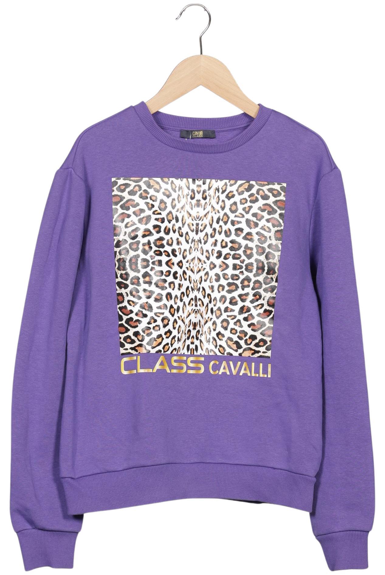 

Class Roberto Cavalli Damen Sweatshirt, flieder, Gr. 36