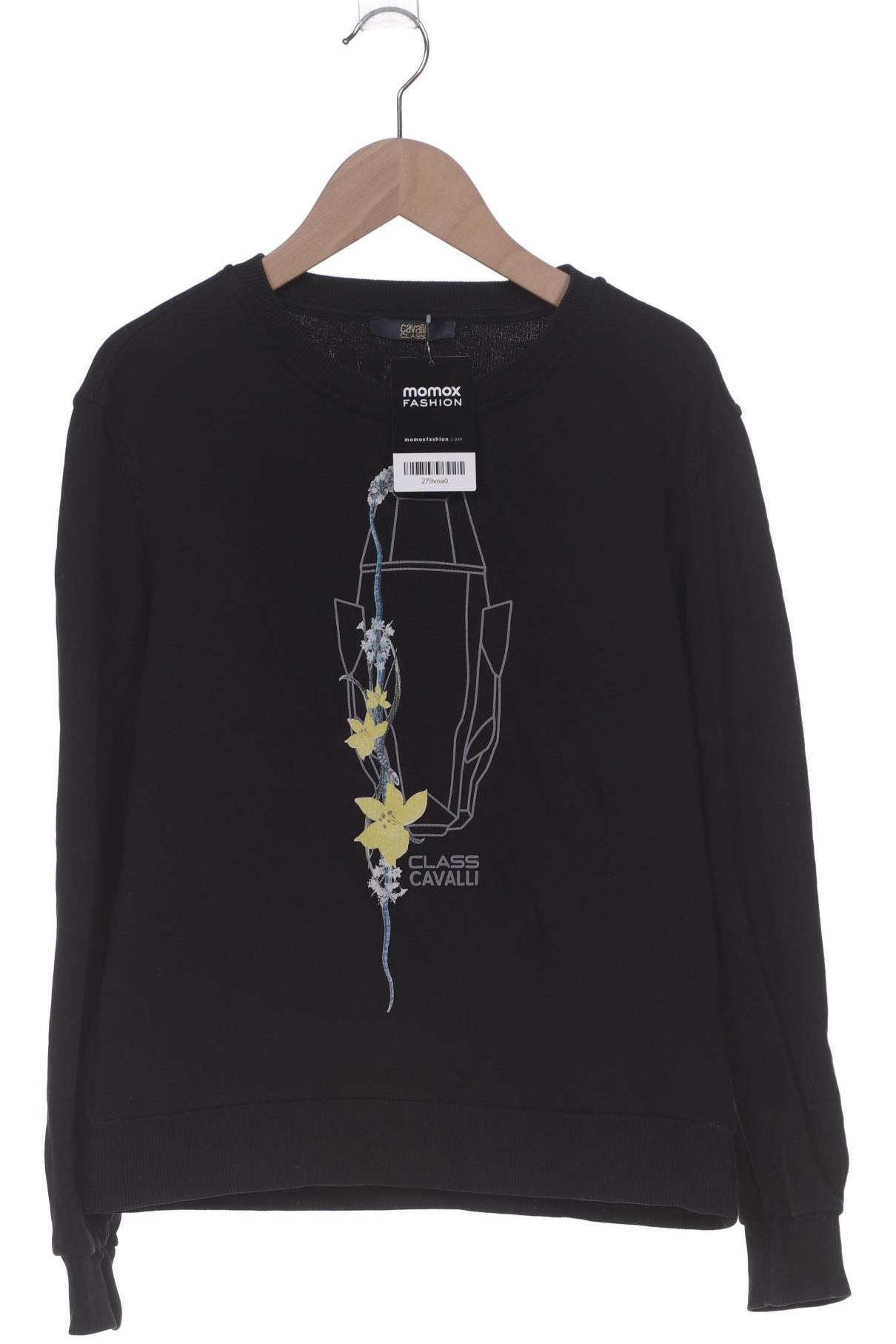 

Class Roberto Cavalli Damen Sweatshirt, schwarz, Gr. 36