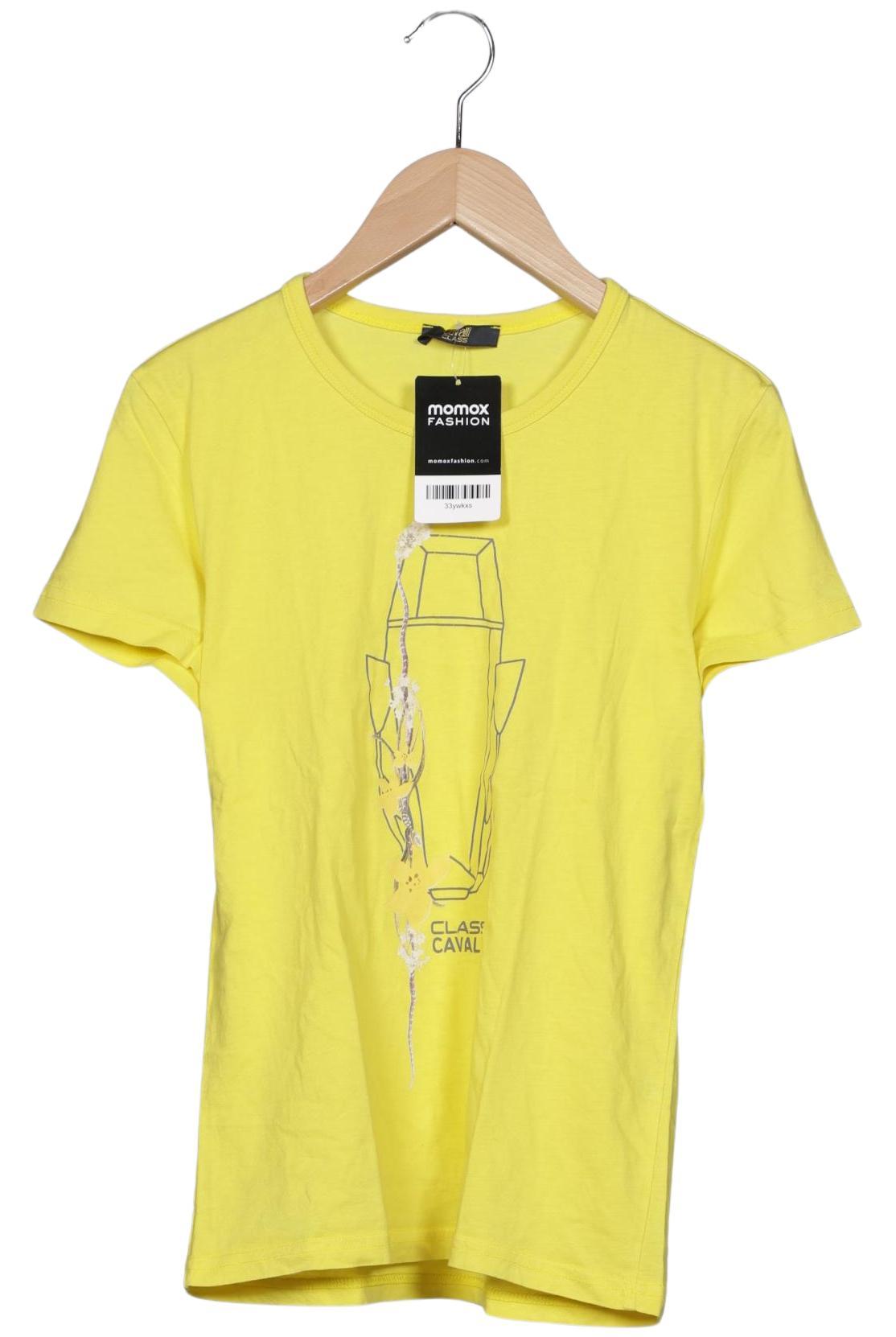 Thumbnail - Class Roberto Cavalli Damen T-Shirt, gelb, Gr. 34