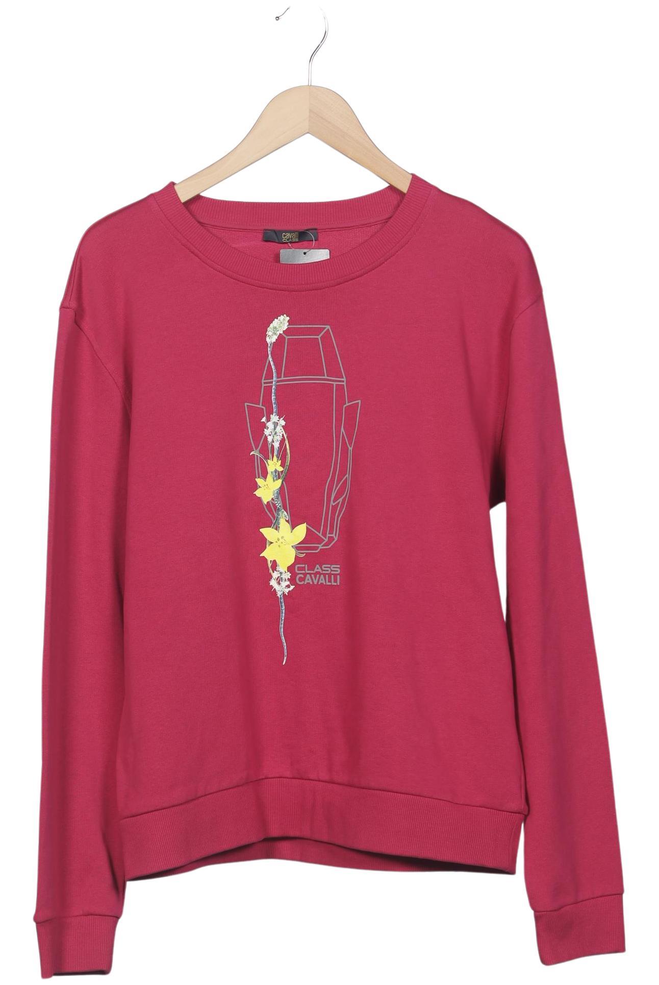 

Class Roberto Cavalli Damen Sweatshirt, pink, Gr. 46