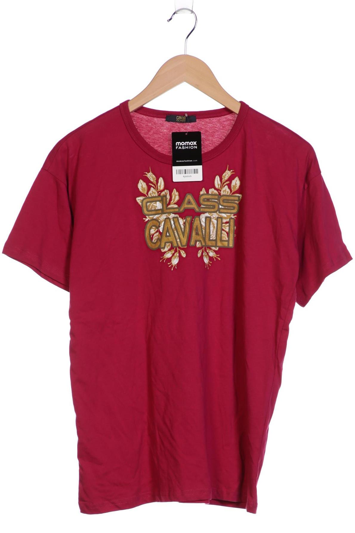 

Class Roberto Cavalli Damen T-Shirt, bordeaux, Gr. 36