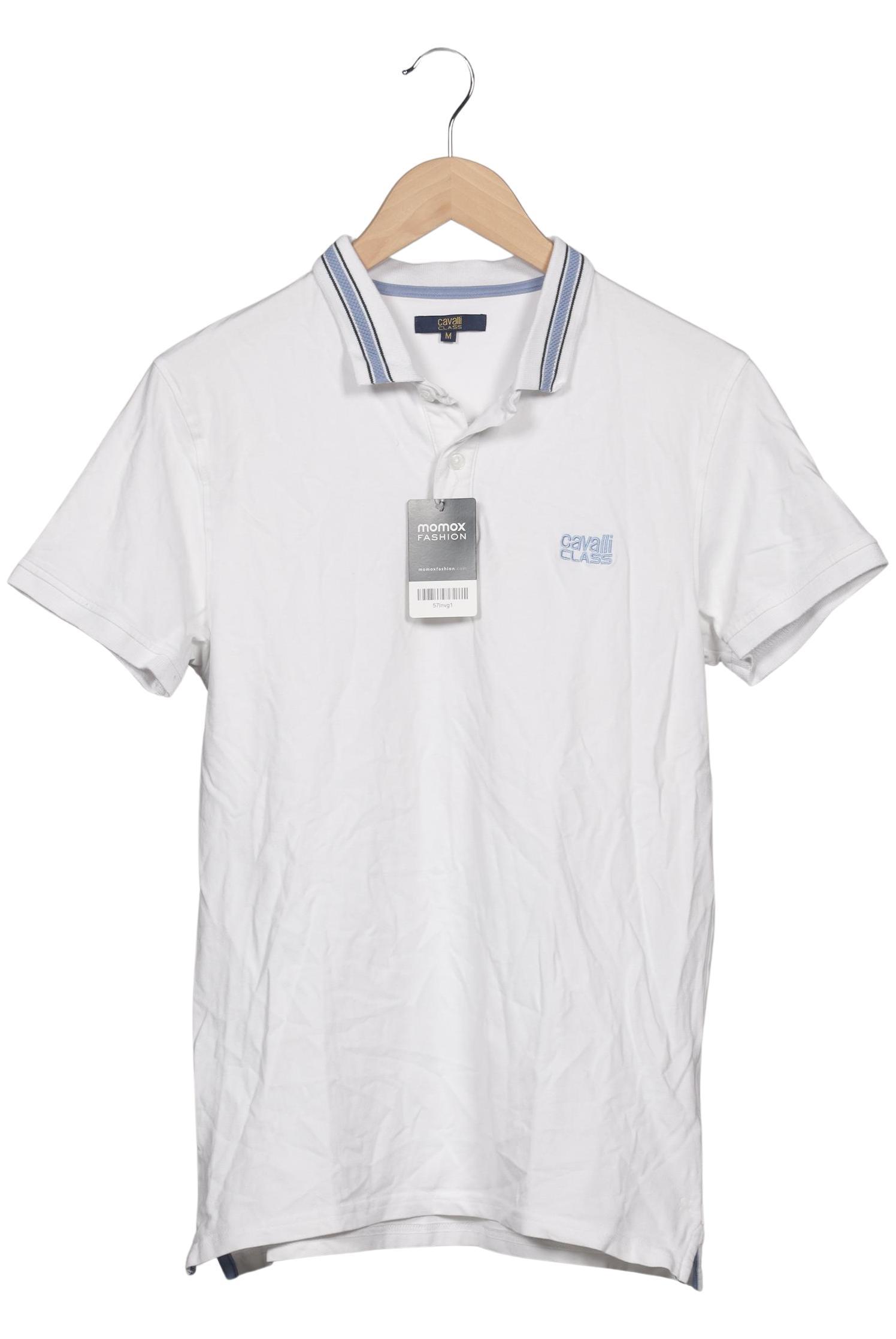 

Class Roberto Cavalli Herren Poloshirt, weiß, Gr. 48