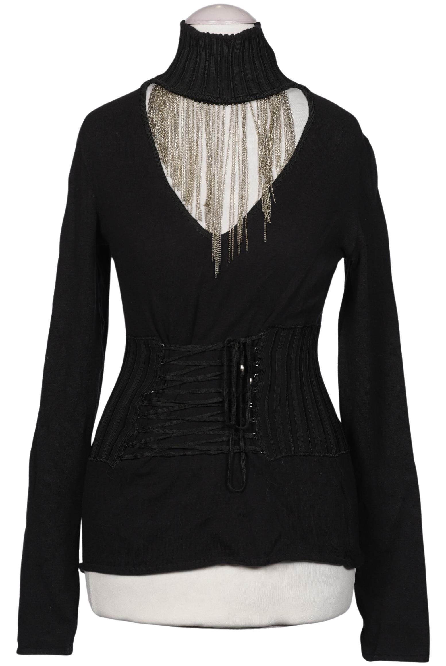 

Class Roberto Cavalli Damen Pullover, schwarz, Gr. 36