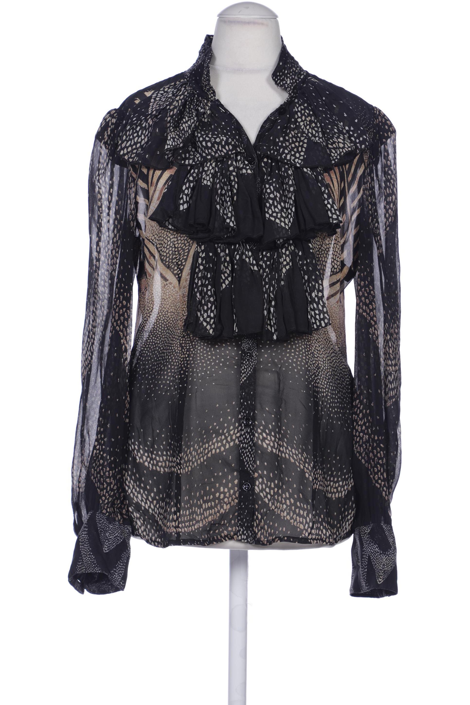 

Class Roberto Cavalli Damen Bluse, schwarz, Gr. 38