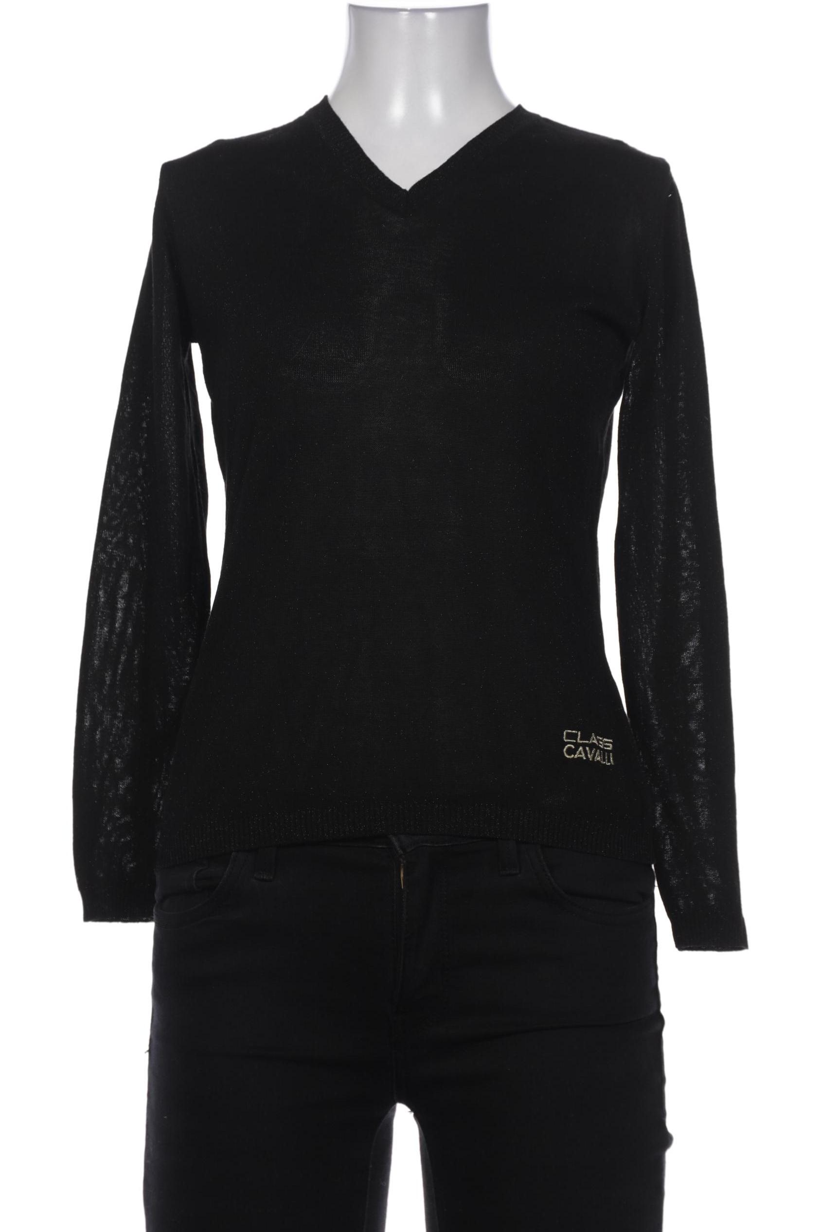

Class Roberto Cavalli Damen Pullover, schwarz, Gr. 36