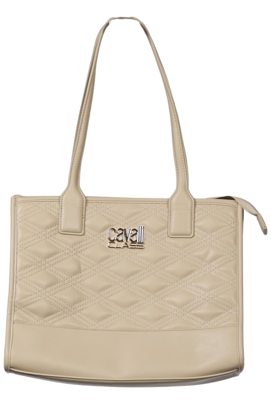 

Class Roberto Cavalli Damen Handtasche, beige, Gr.