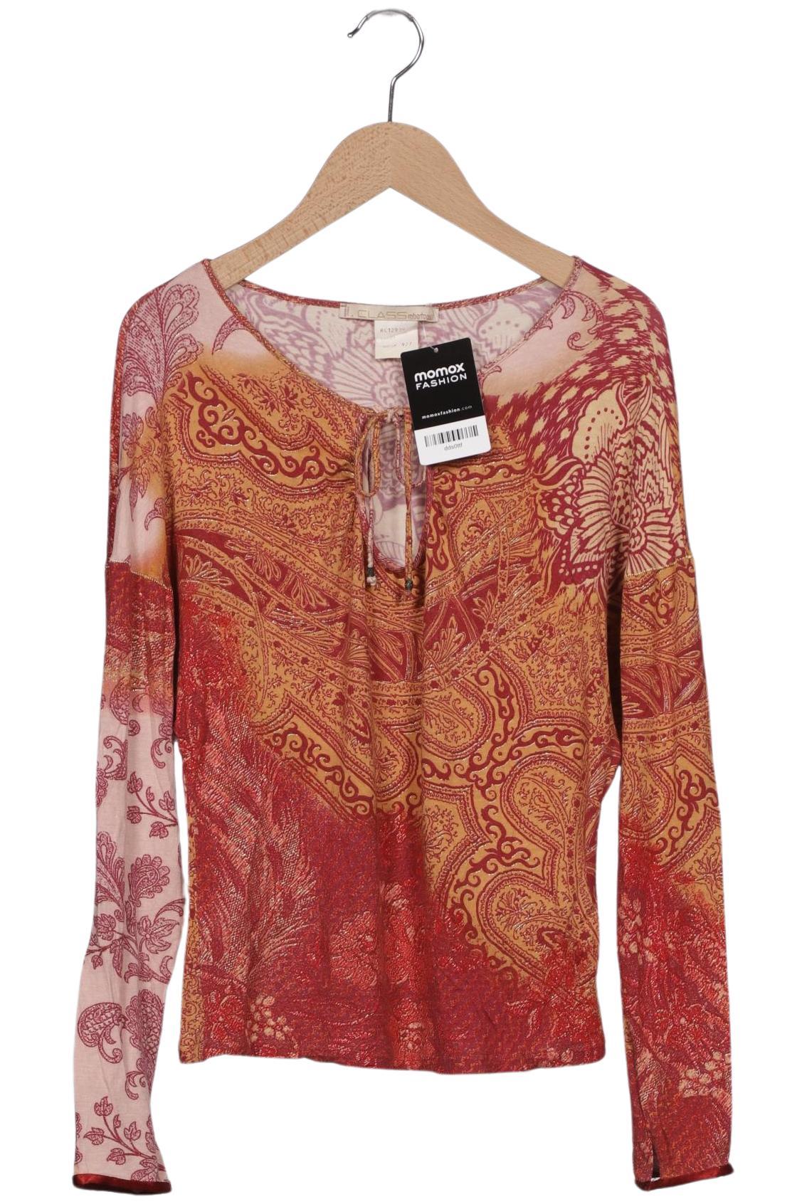 

Class Roberto Cavalli Damen Langarmshirt, rot, Gr. 32