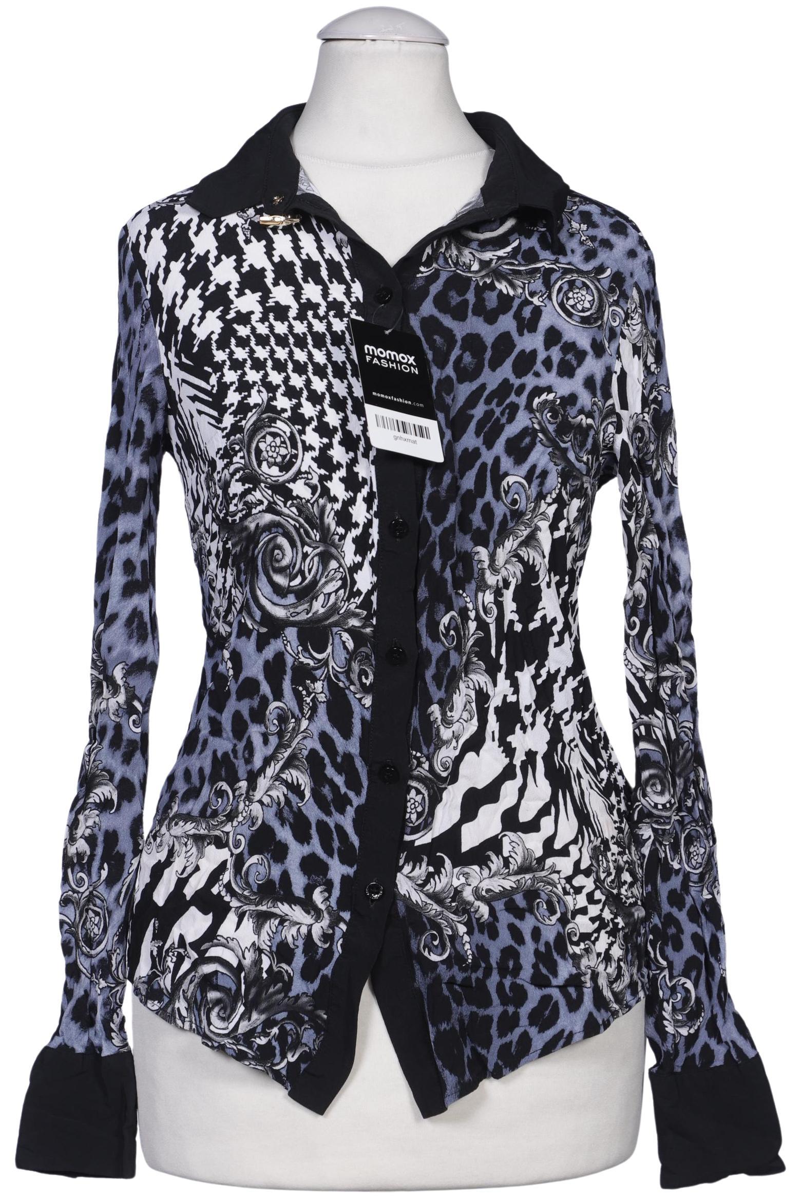 

Class Roberto Cavalli Damen Bluse, marineblau, Gr. 34