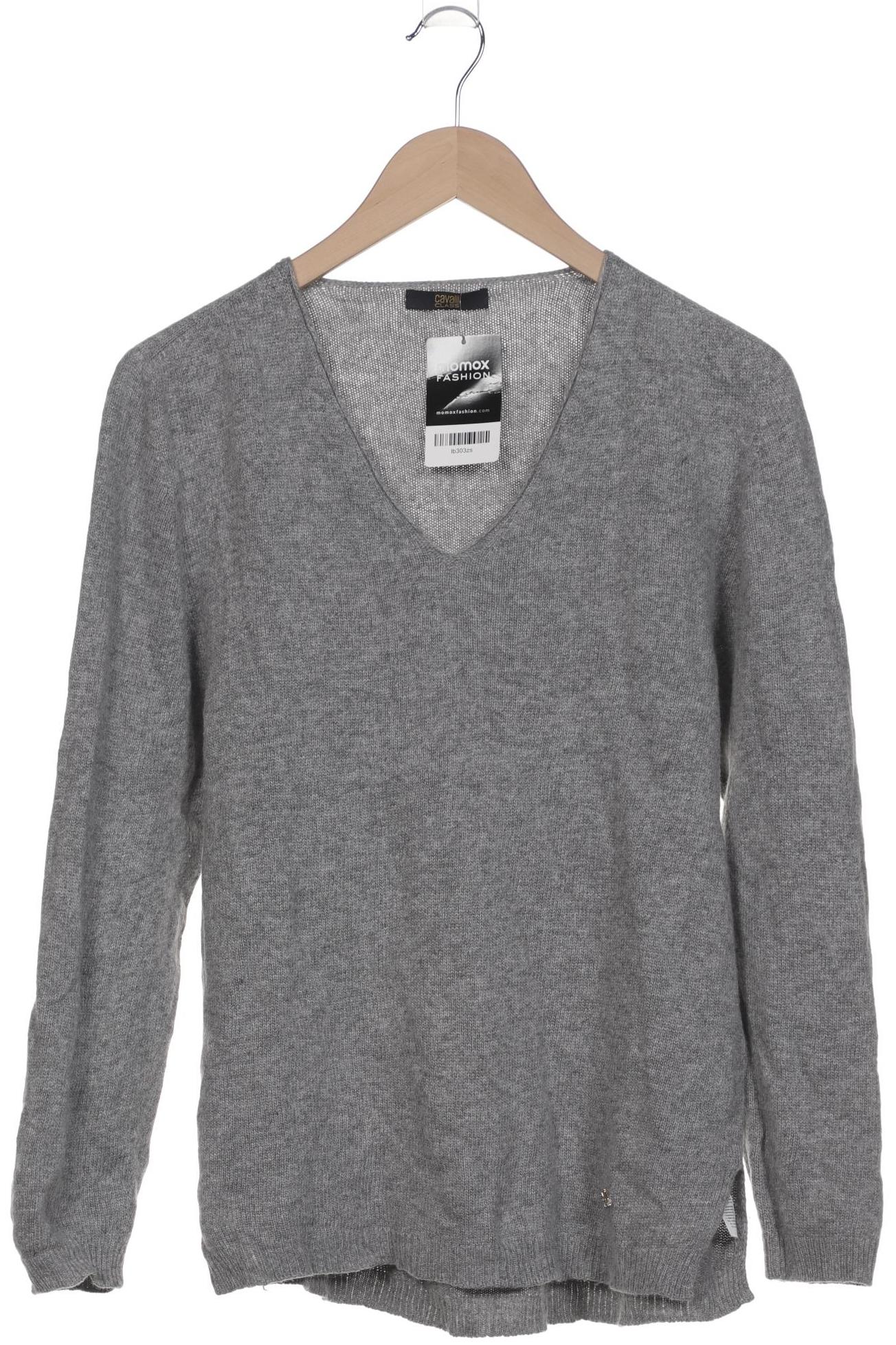 

Class Roberto Cavalli Damen Pullover, grau, Gr. 42