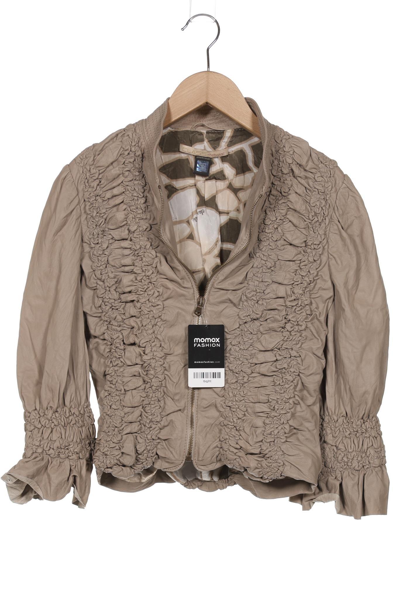 

Class Roberto Cavalli Damen Jacke, beige, Gr. 38
