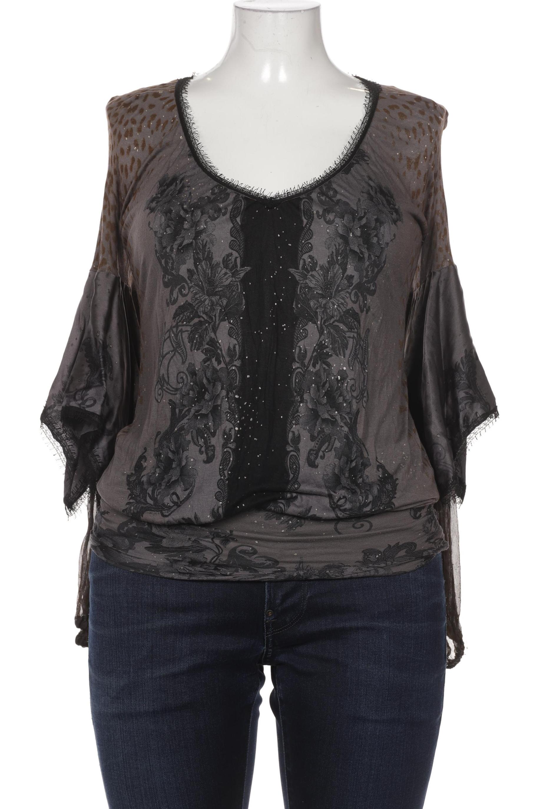 

Class Roberto Cavalli Damen Bluse, grau, Gr. 40