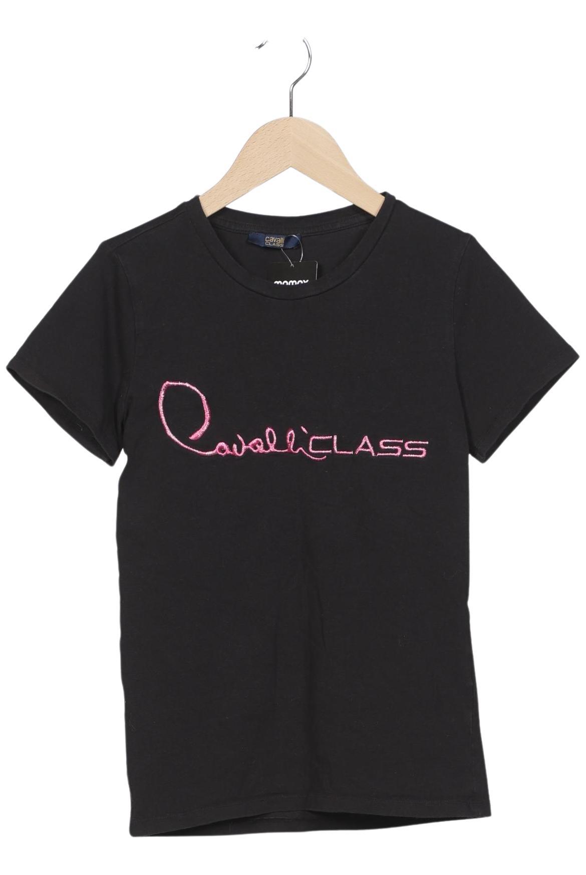 

Class Roberto Cavalli Damen T-Shirt, schwarz, Gr. 36