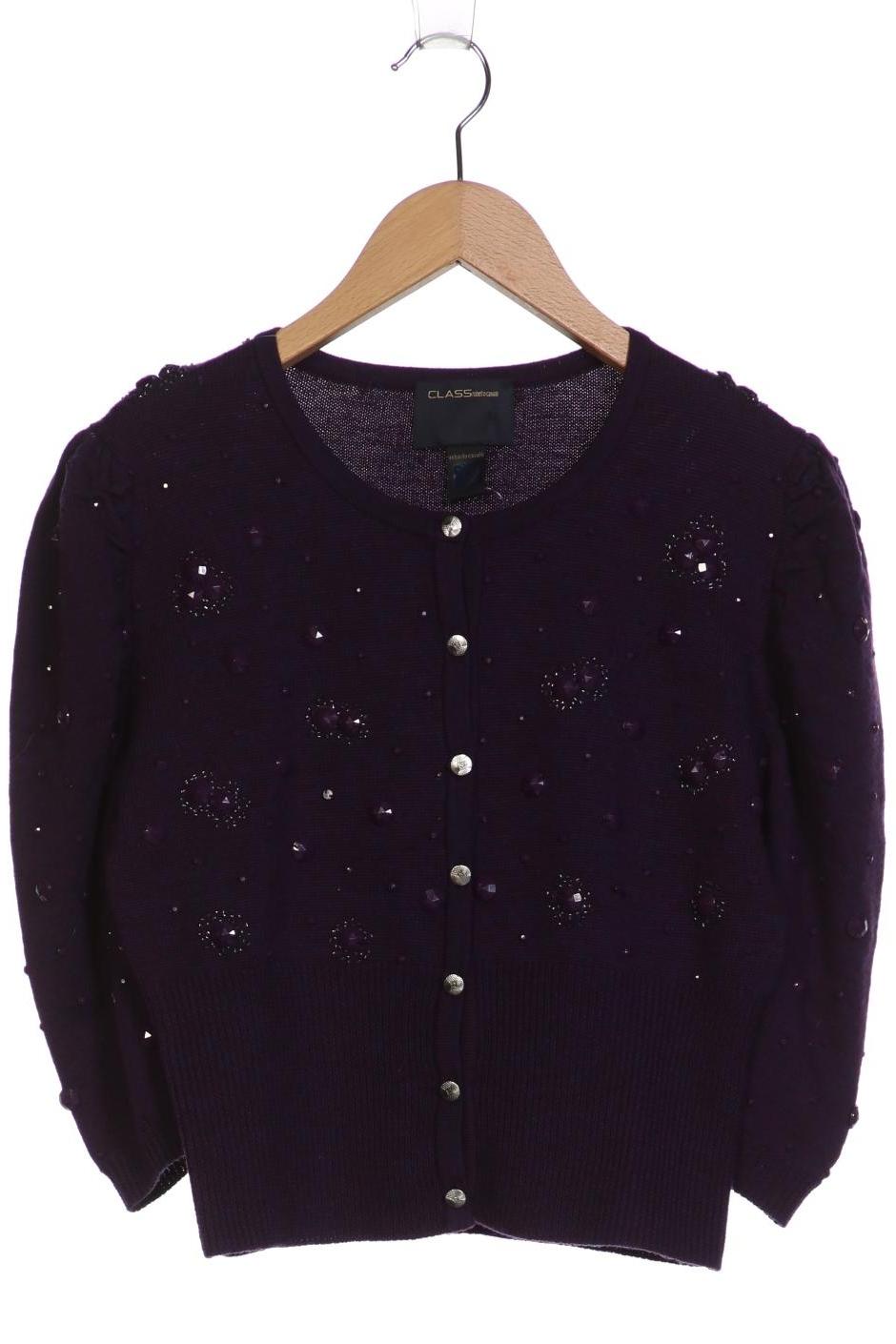 

Class Roberto Cavalli Damen Strickjacke, flieder, Gr. 38