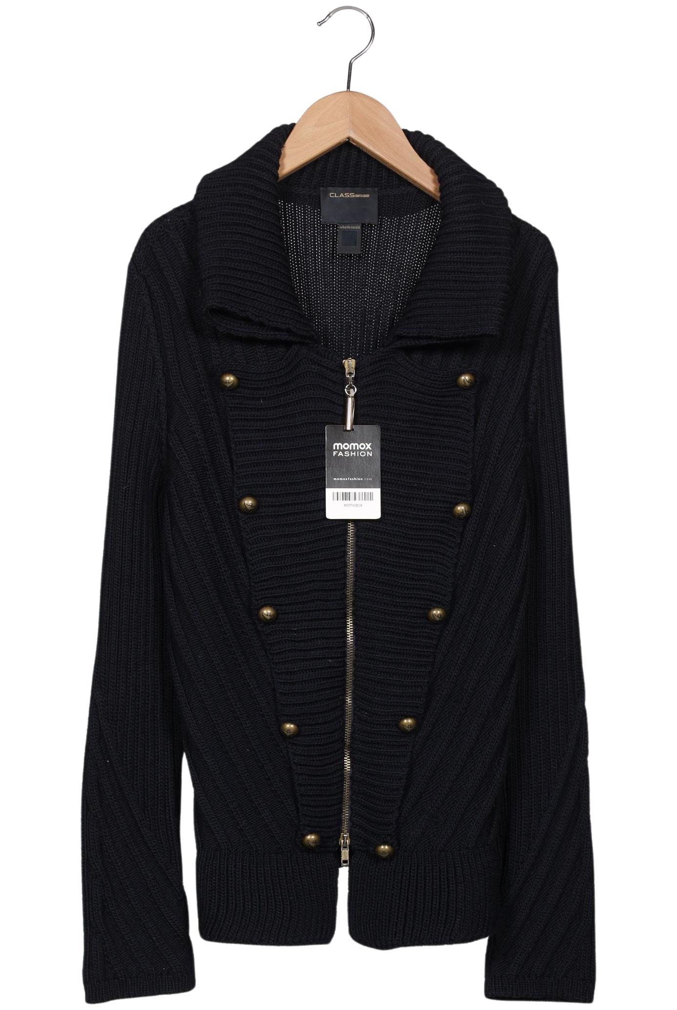 

Class Roberto Cavalli Damen Strickjacke, marineblau, Gr. 38
