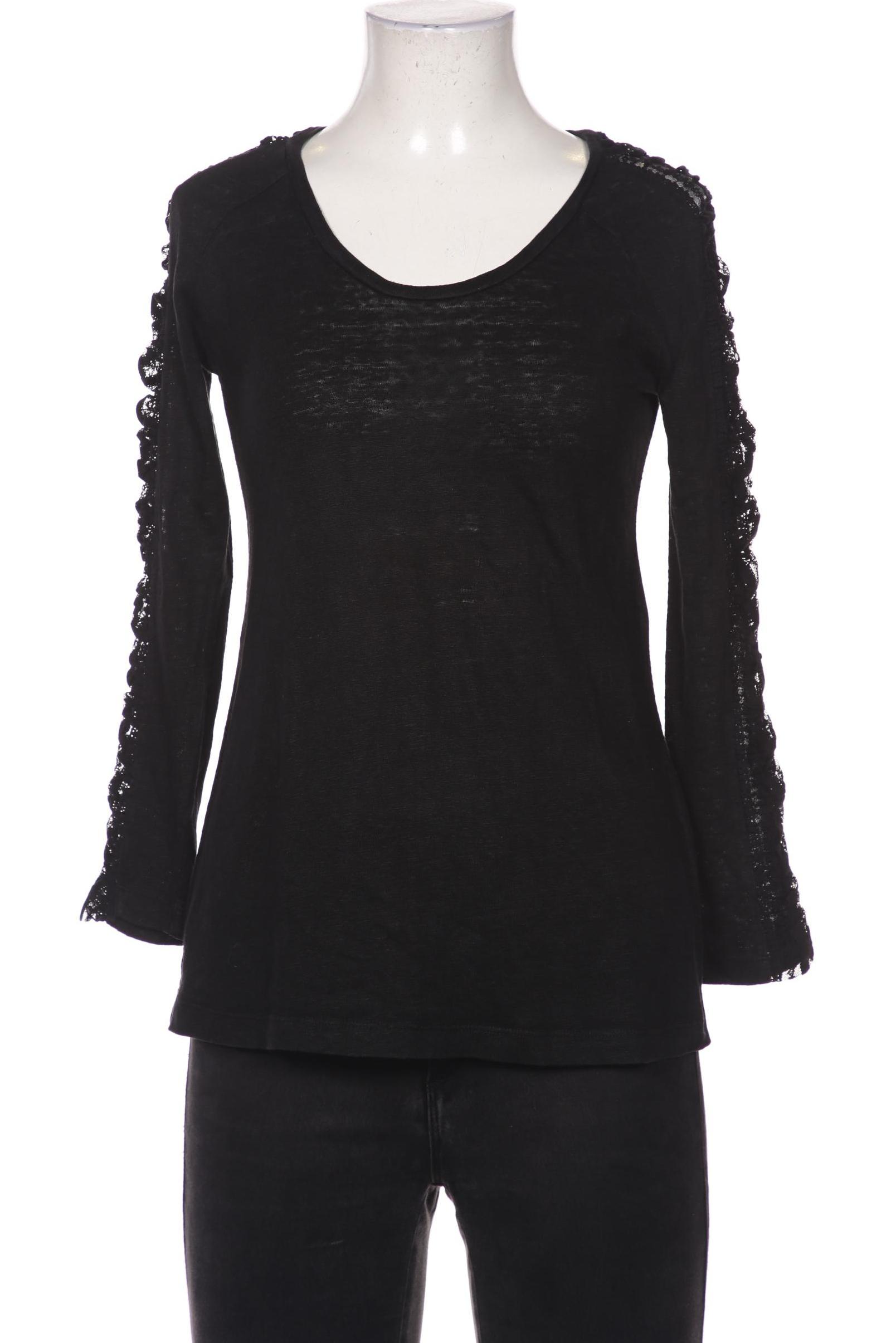 

Claudie Pierlot Damen Langarmshirt, schwarz, Gr. 36