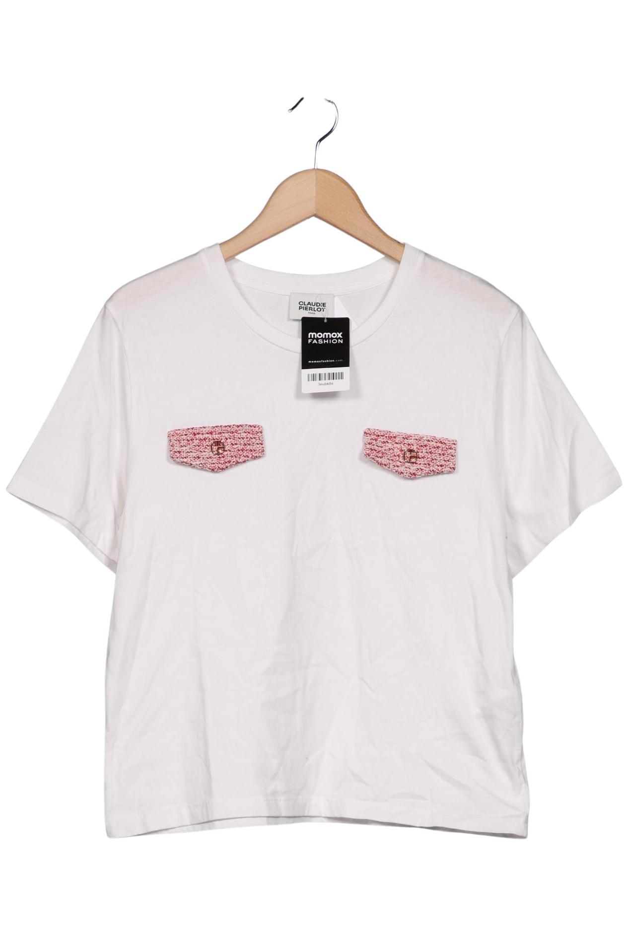 

Claudie Pierlot Damen T-Shirt, weiß, Gr. 38