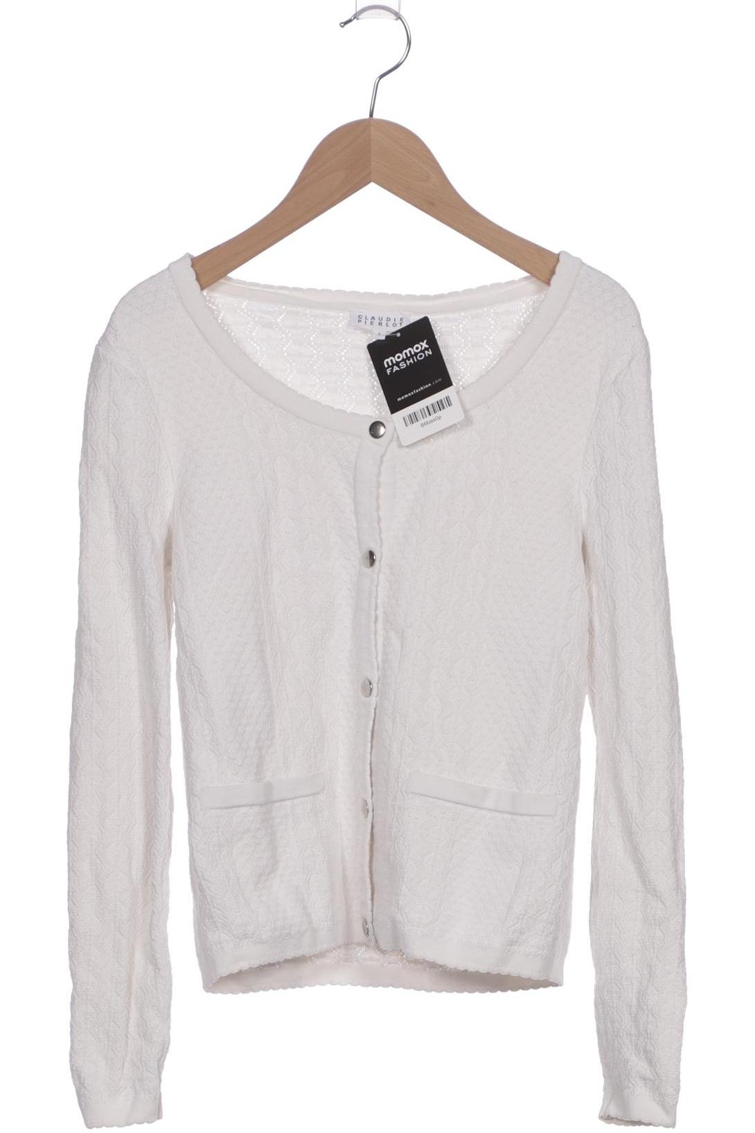 

Claudie Pierlot Damen Strickjacke, weiß, Gr. 36
