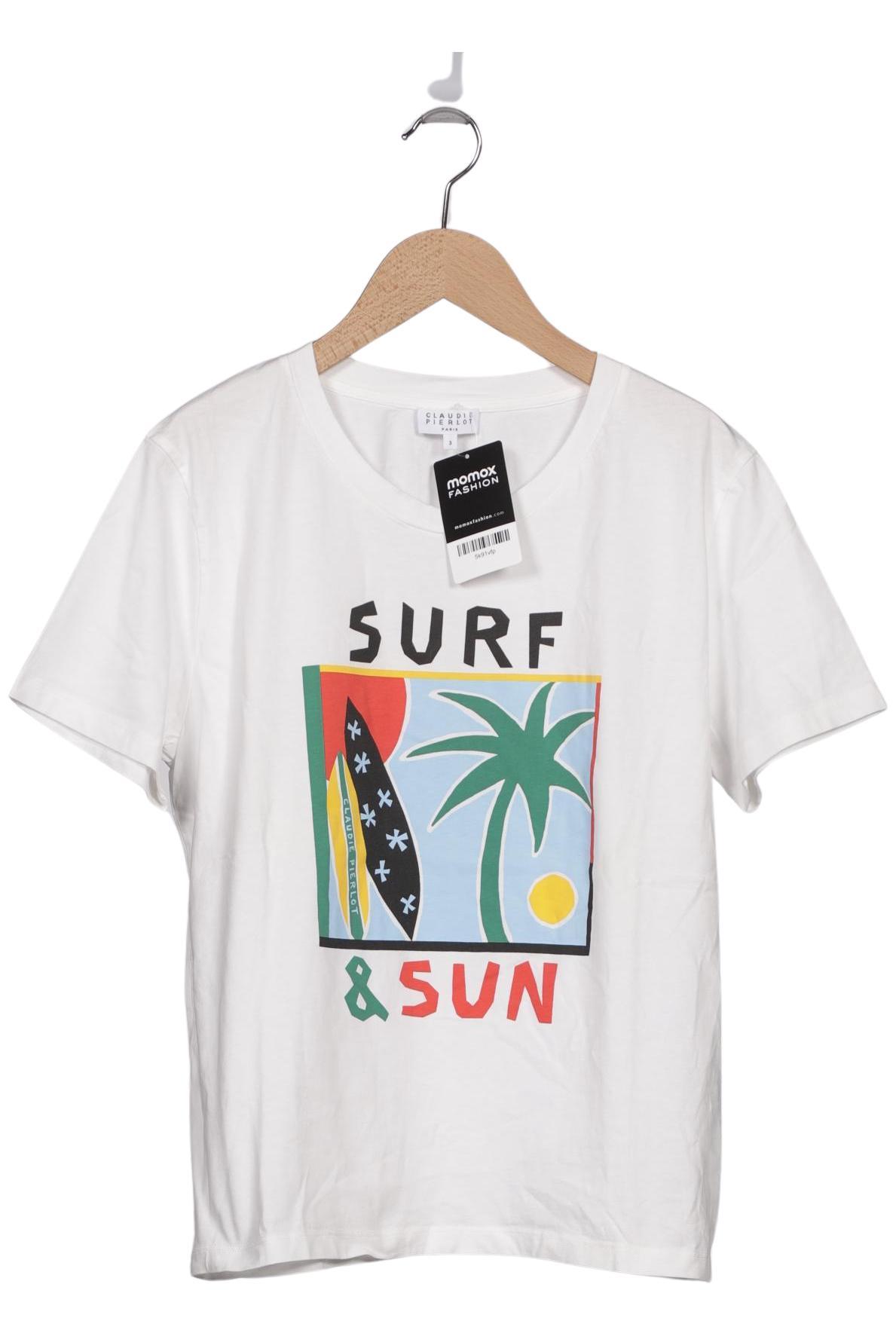 

Claudie Pierlot Damen T-Shirt, weiß, Gr. 40