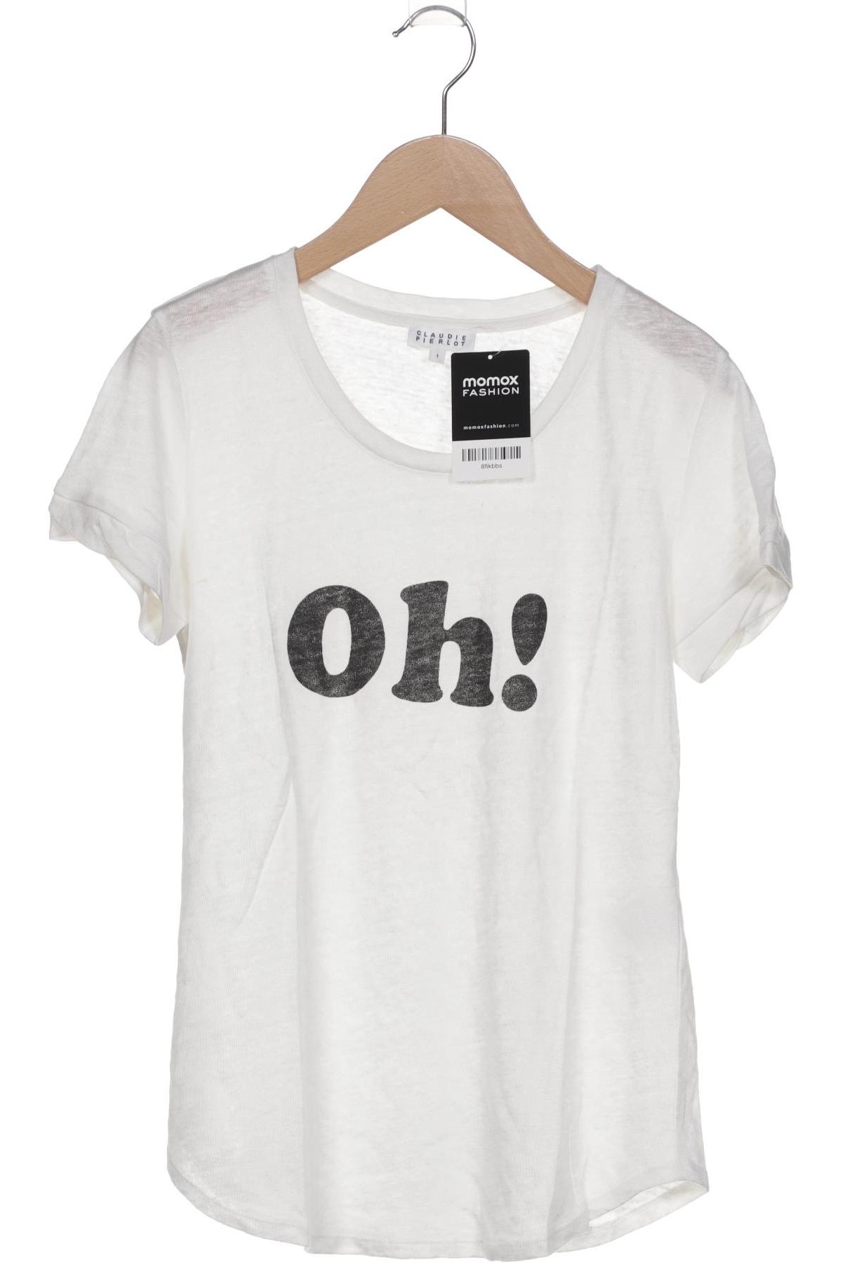 

Claudie Pierlot Damen T-Shirt, weiß, Gr. 36