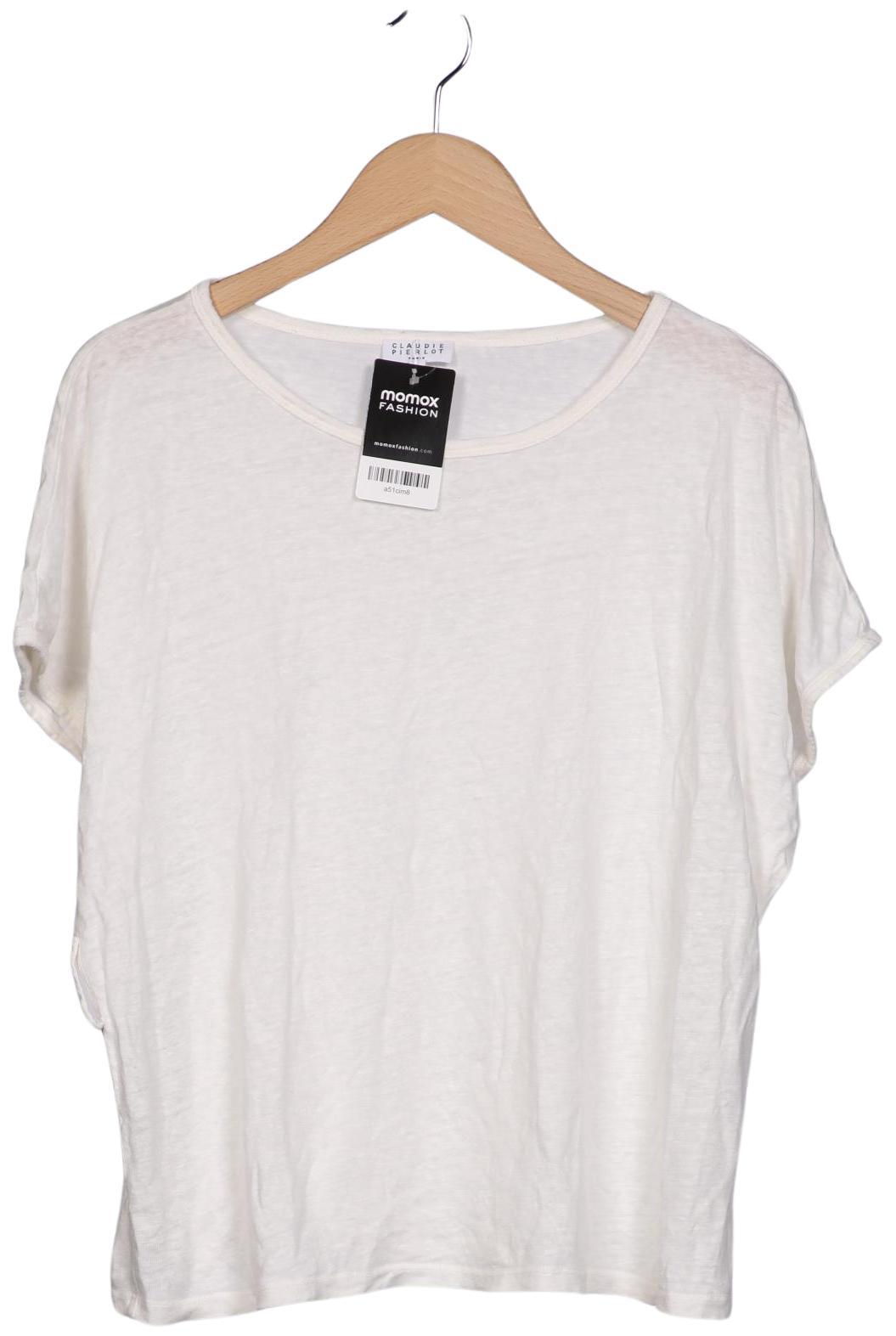 

Claudie Pierlot Damen T-Shirt, cremeweiß, Gr. 40