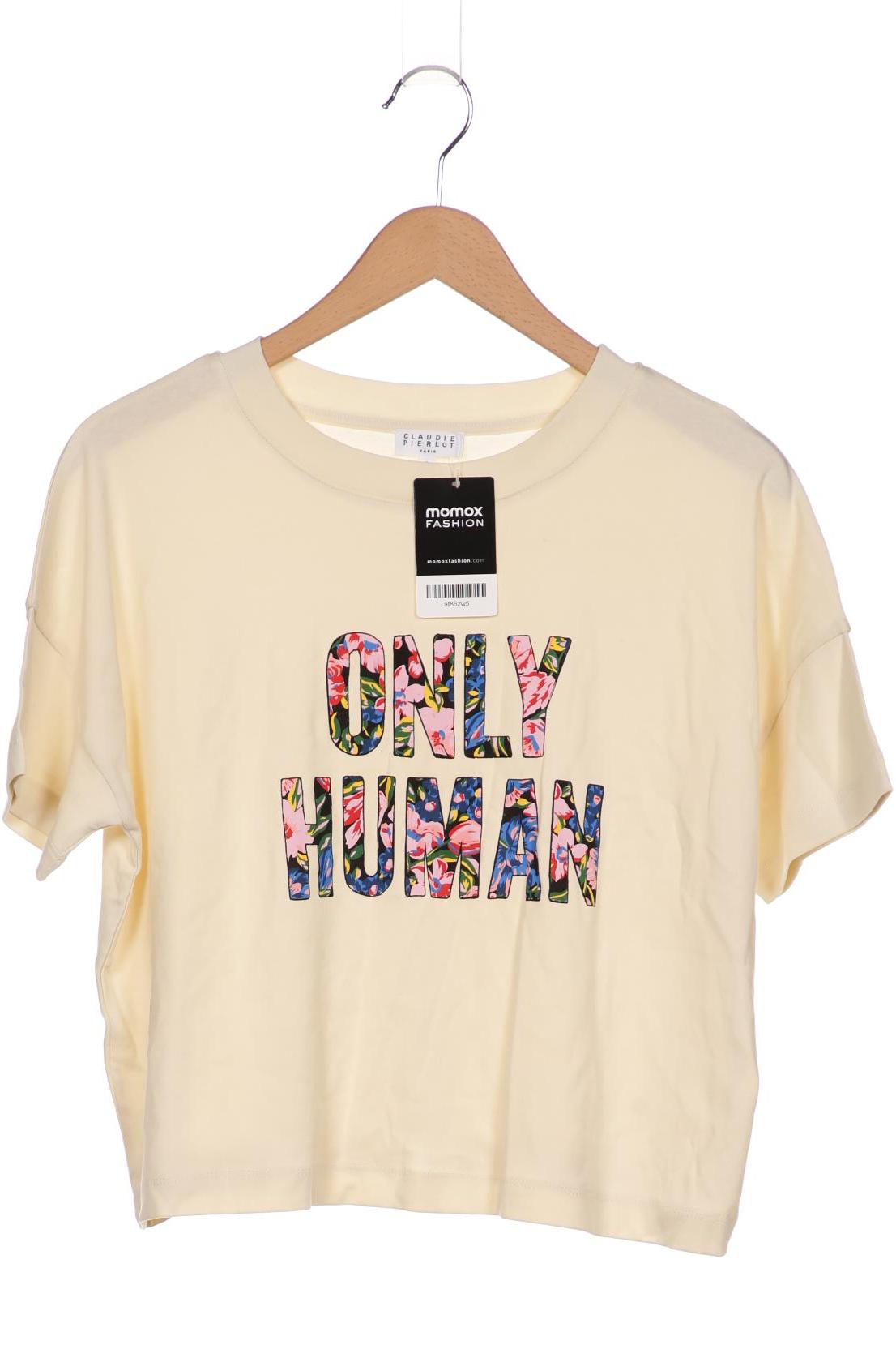 

Claudie Pierlot Damen T-Shirt, cremeweiß, Gr. 38