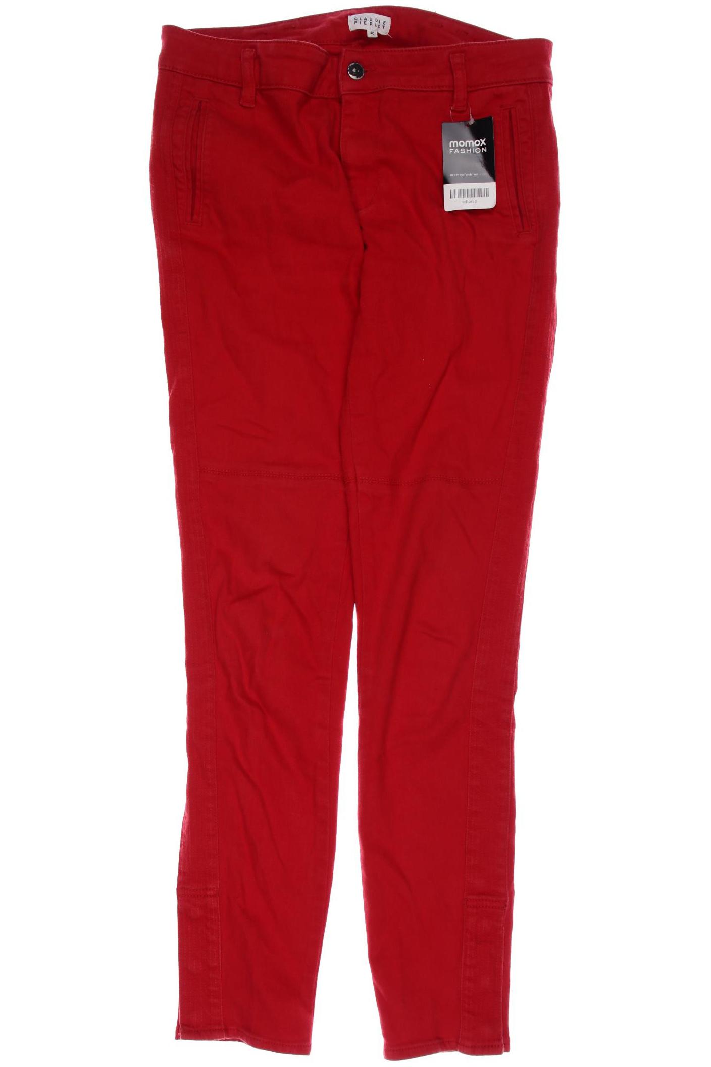 

CLAUDIE PIERLOT Damen Stoffhose, rot