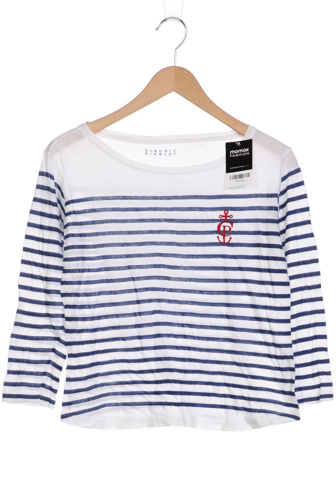 

Claudie Pierlot Damen Langarmshirt, weiß, Gr. 38
